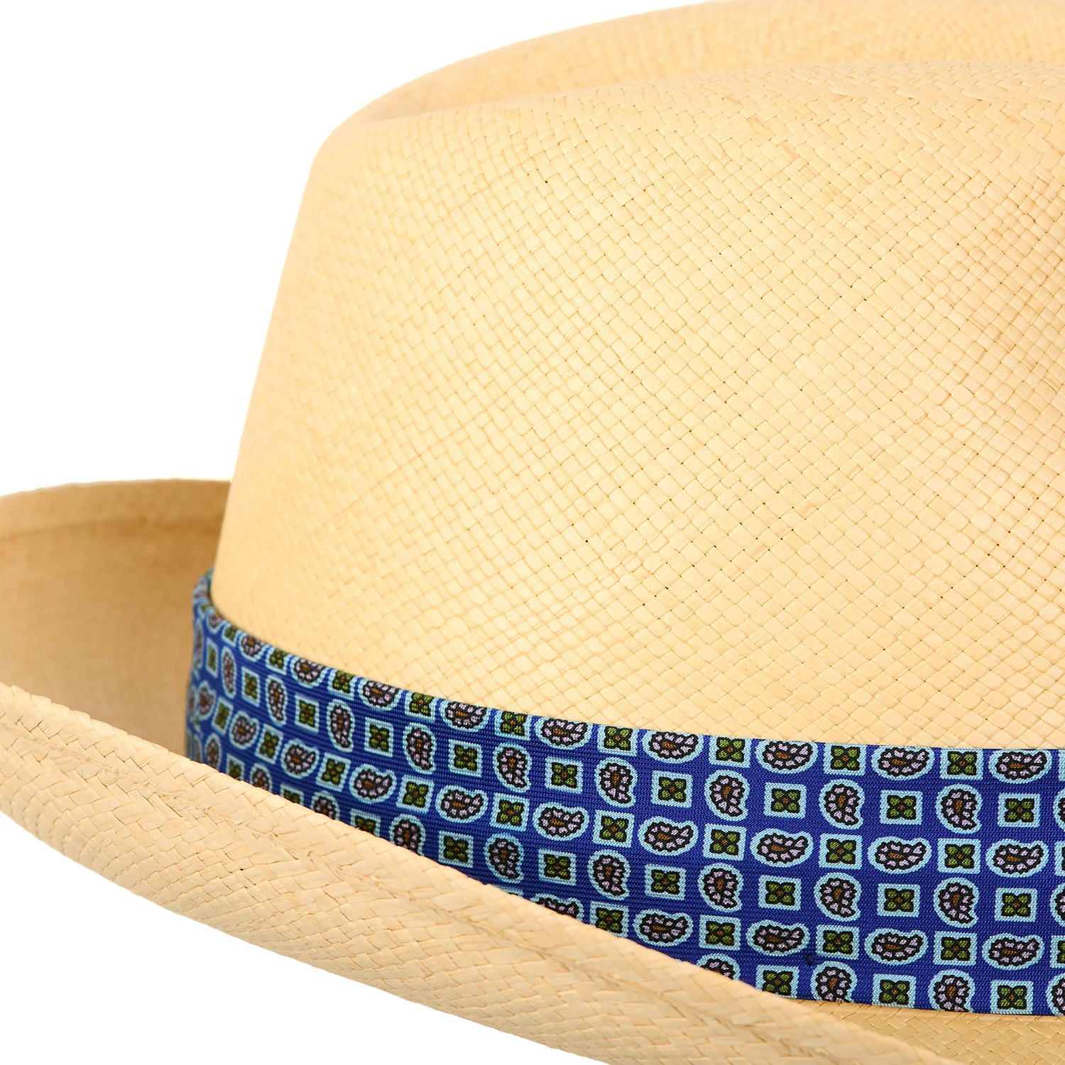 PANAMA FEDERICO MODEL WITH BLUETTE SILK BAND, 61 CM - Image 4