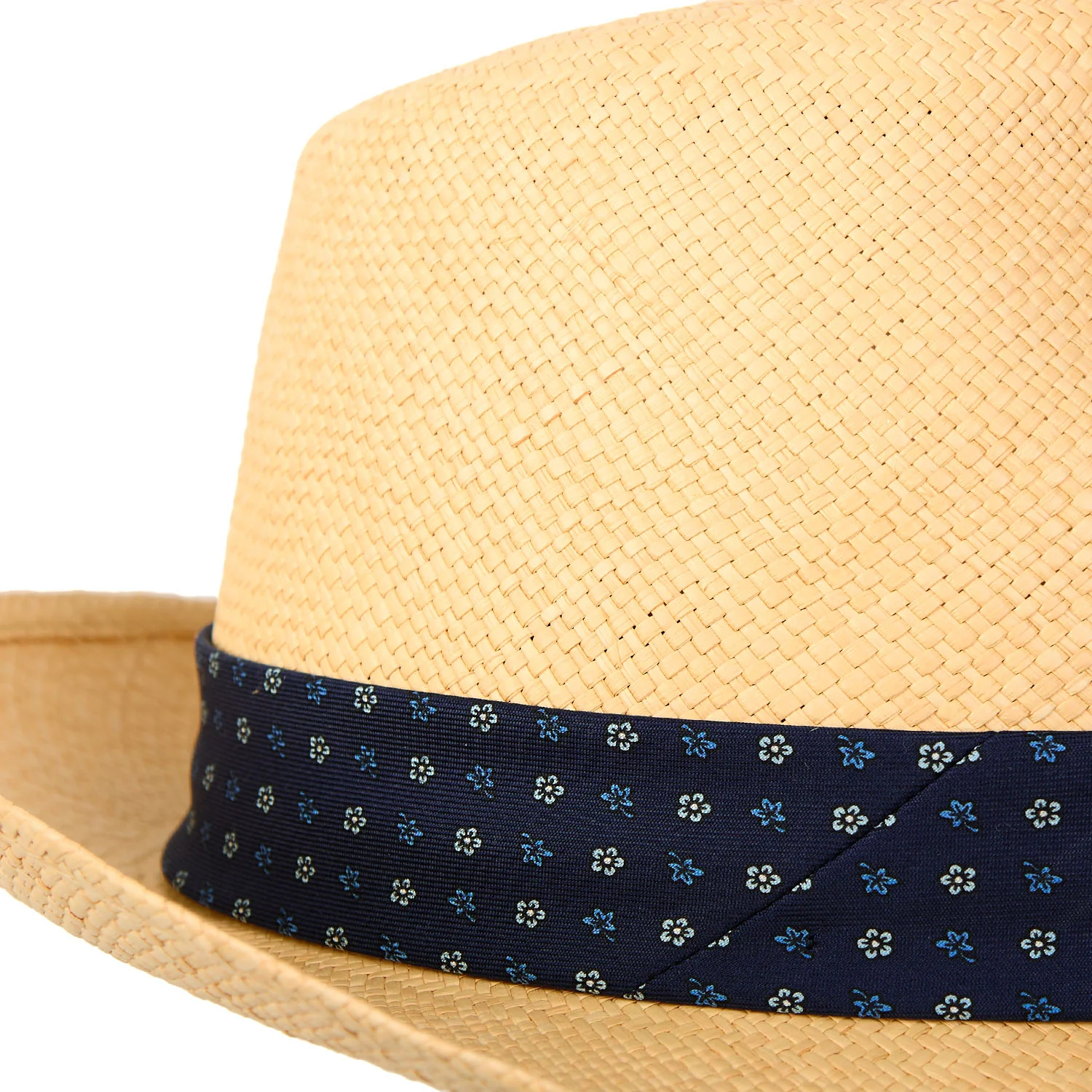 PANAMA FEDERICO MODEL WITH DARK BLUE SILK BAND, 59 CM - Image 4