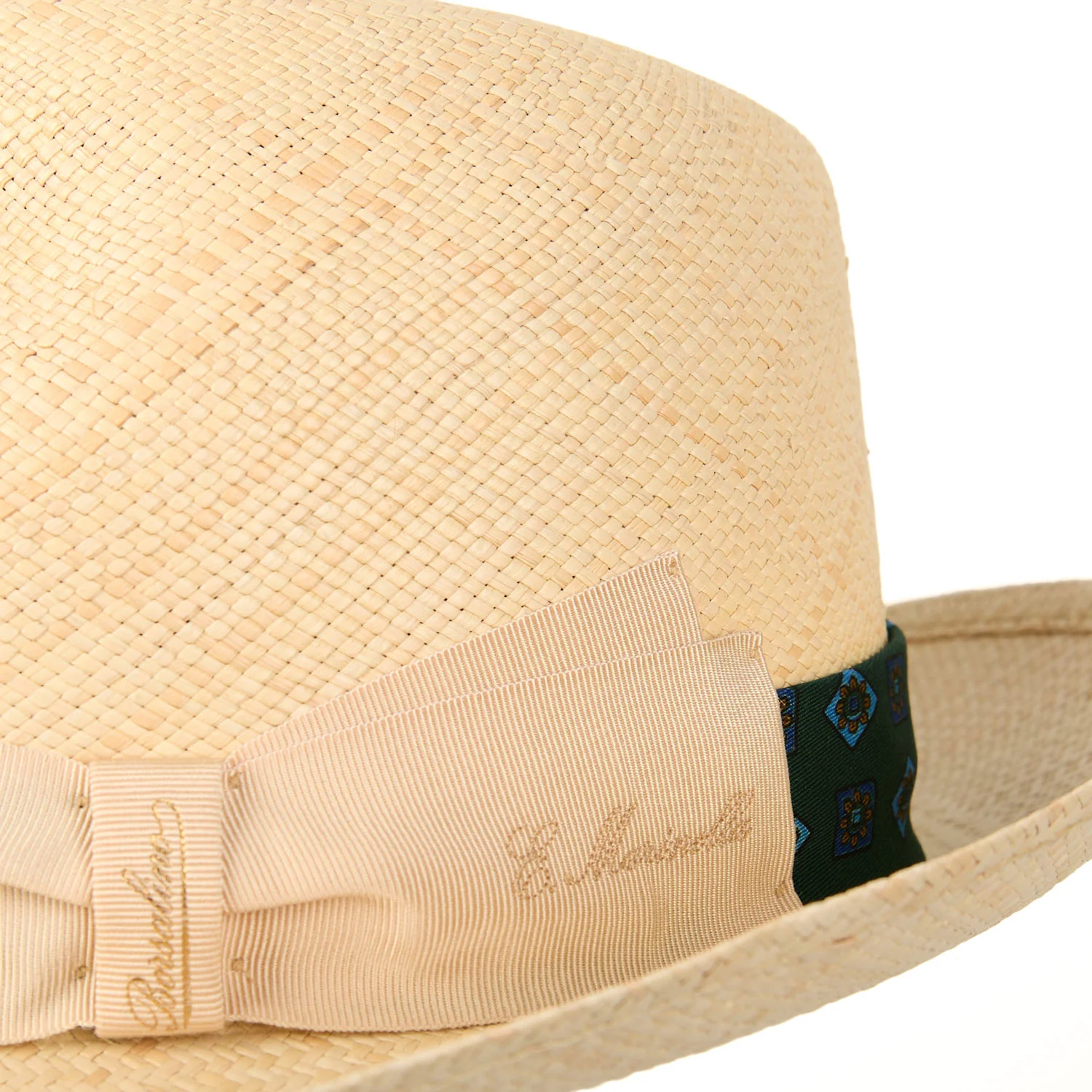 PANAMA FEDERICO MODEL WITH DARK GREEN SILK BAND, 57 CM - Image 3