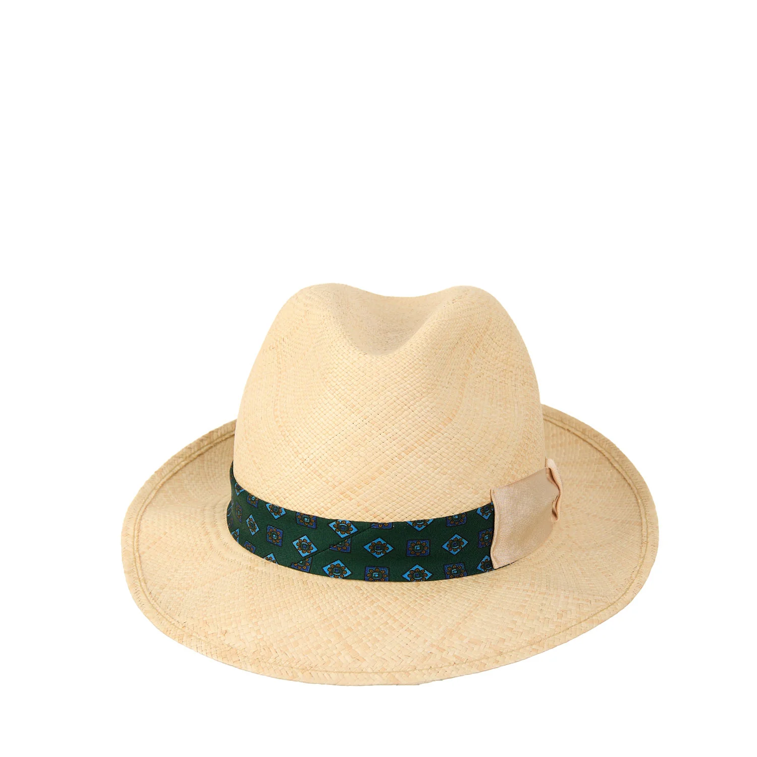 PANAMA FEDERICO MODEL WITH DARK GREEN SILK BAND, 57 CM - Image 7
