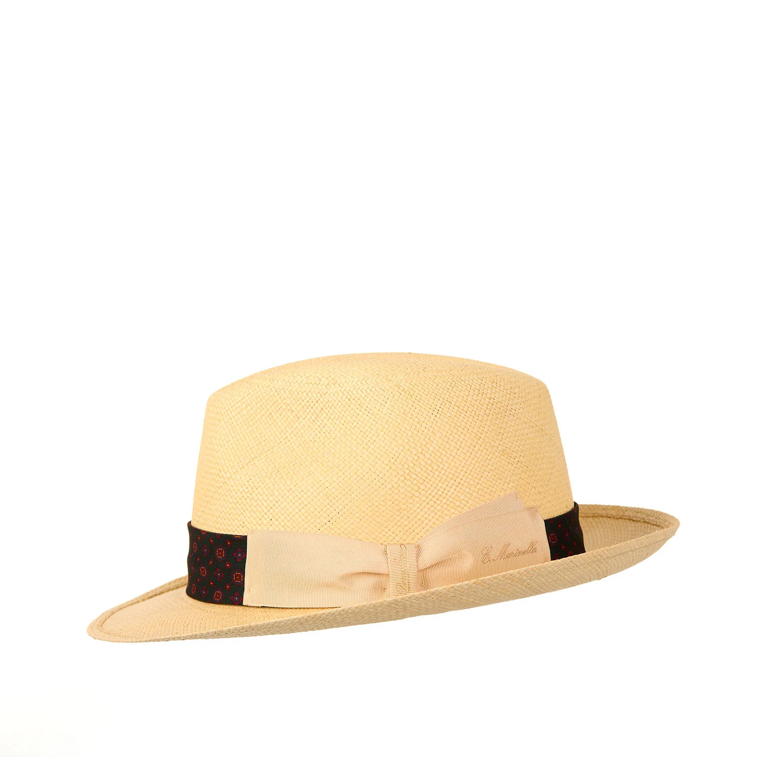 PANAMA FEDERICO MODEL WITH DARK GREEN SILK BAND, 61 CM