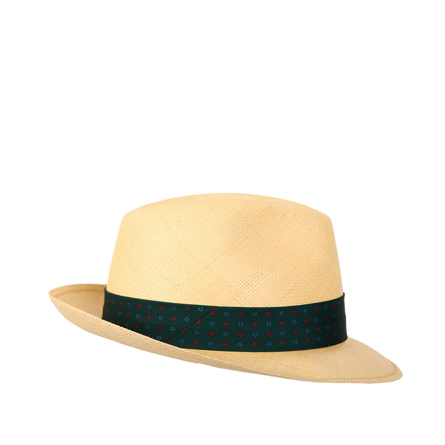 PANAMA FEDERICO MODEL WITH DARK GREEN SILK BAND, 61 CM - Image 2