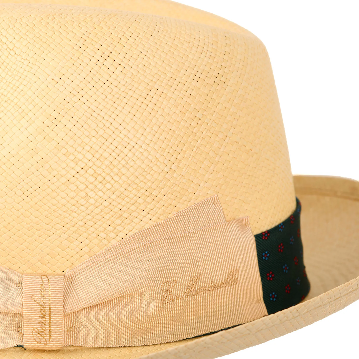 PANAMA FEDERICO MODEL WITH DARK GREEN SILK BAND, 61 CM - Image 3
