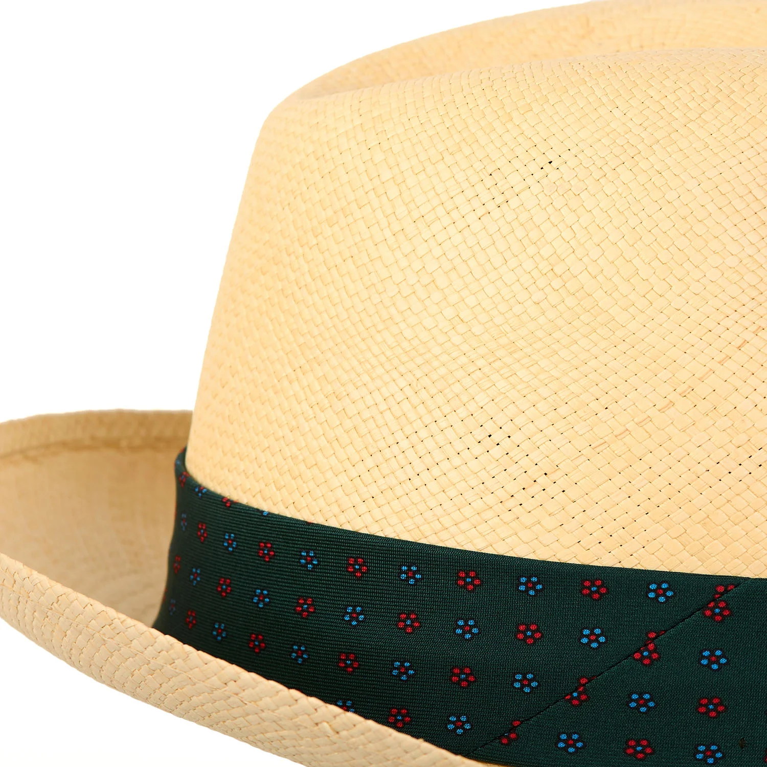 PANAMA FEDERICO MODEL WITH DARK GREEN SILK BAND, 61 CM - Image 4