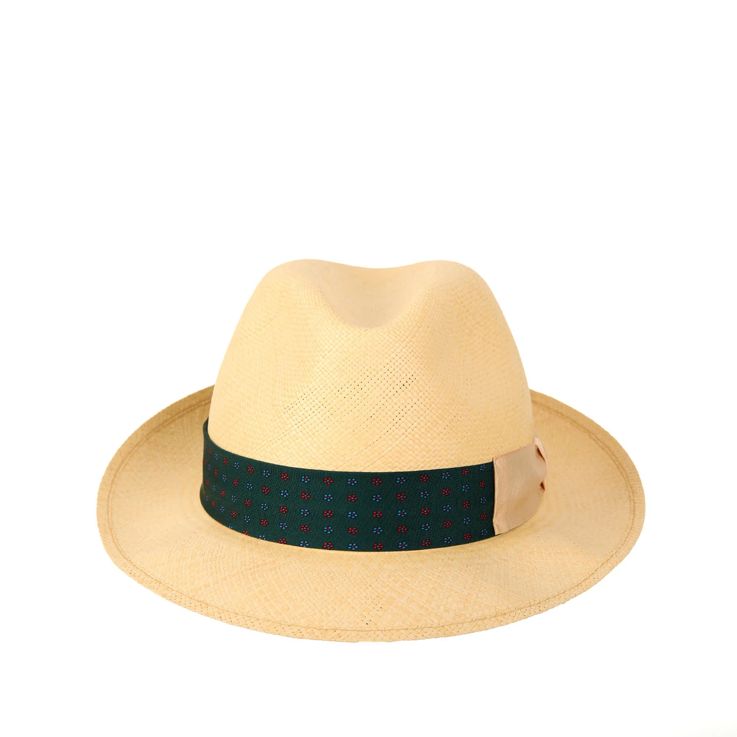 PANAMA FEDERICO MODEL WITH DARK GREEN SILK BAND, 61 CM - Image 7