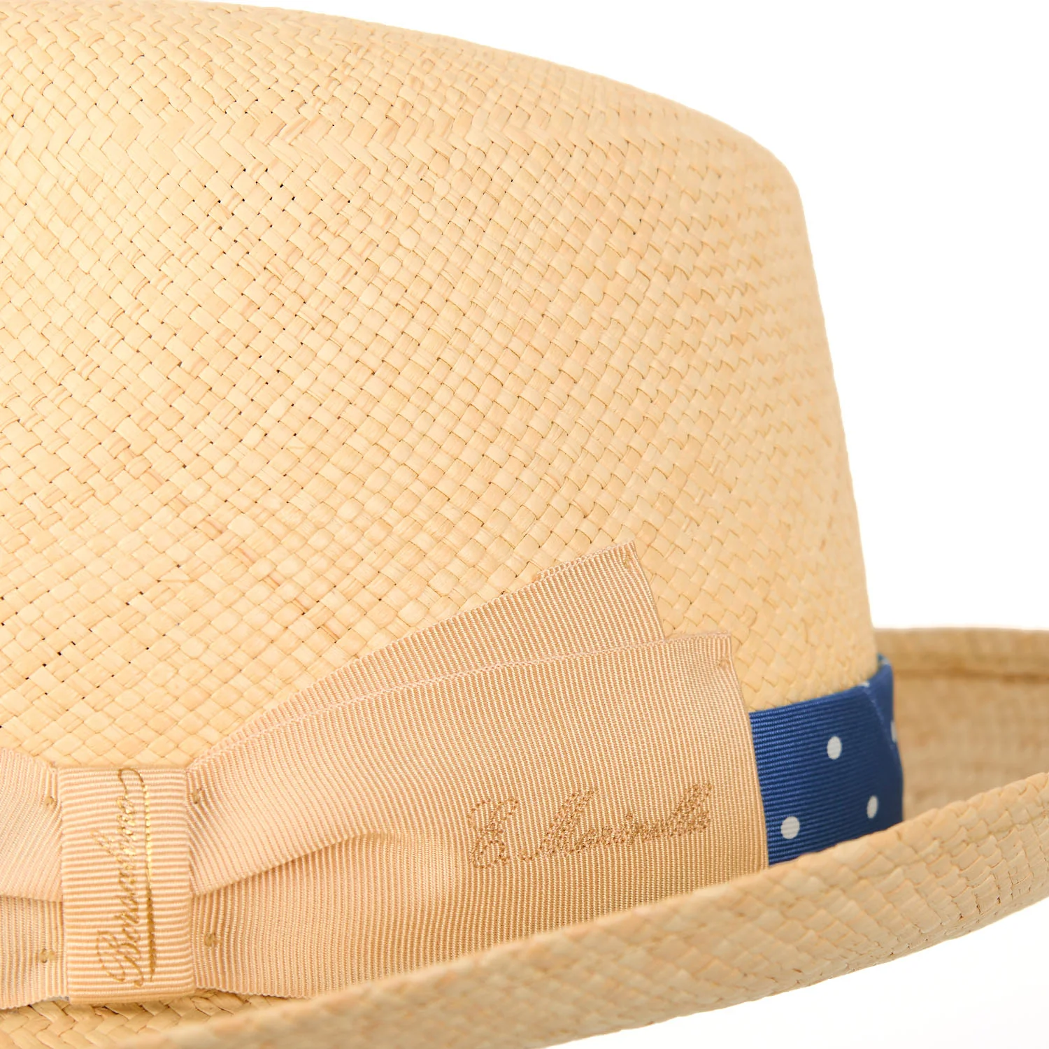 PANAMA FEDERICO MODEL WITH MID BLUE SILK BAND, 59 CM - Image 3