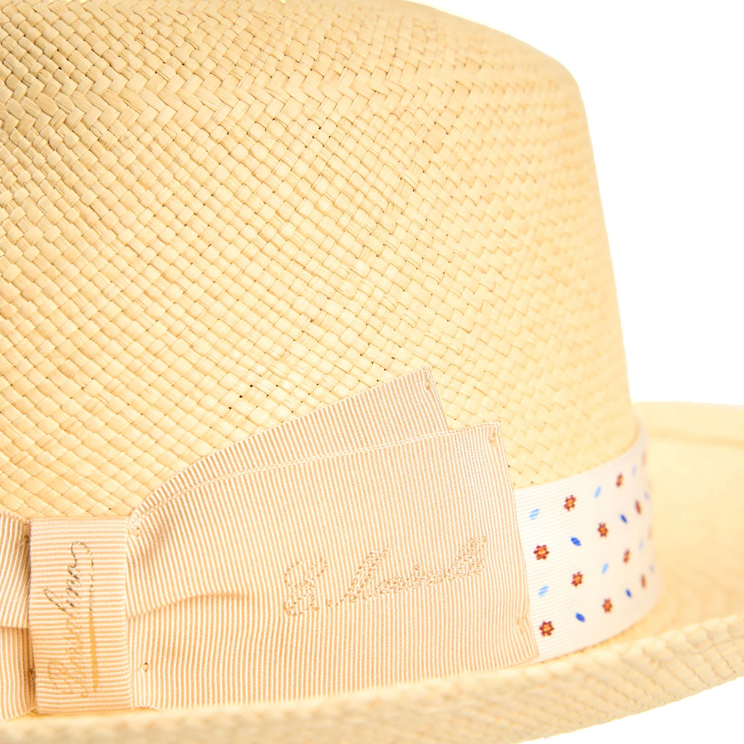 PANAMA FEDERICO MODEL WITH WHITE SILK BAND, 55 CM - Image 3