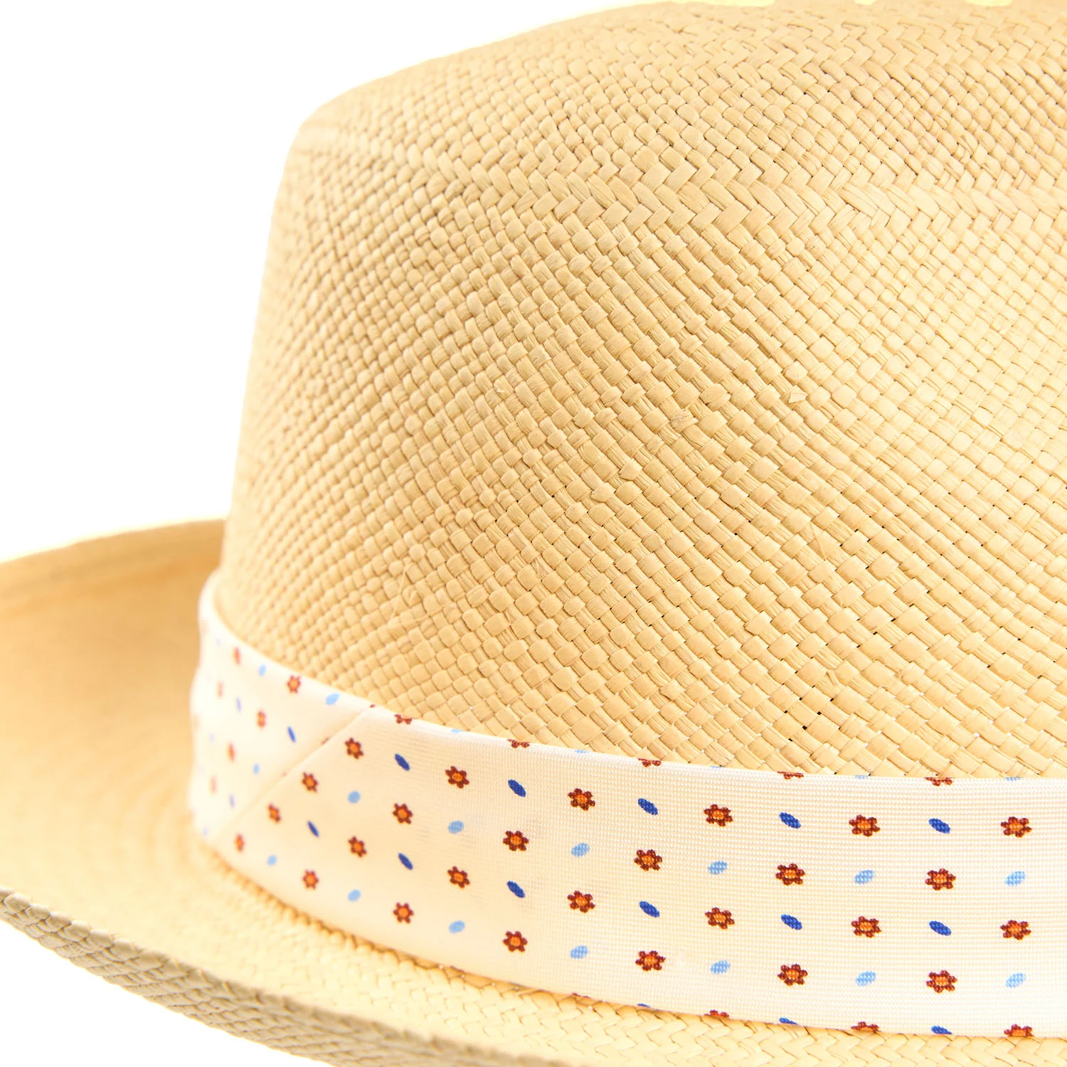 PANAMA FEDERICO MODEL WITH WHITE SILK BAND, 55 CM - Image 4
