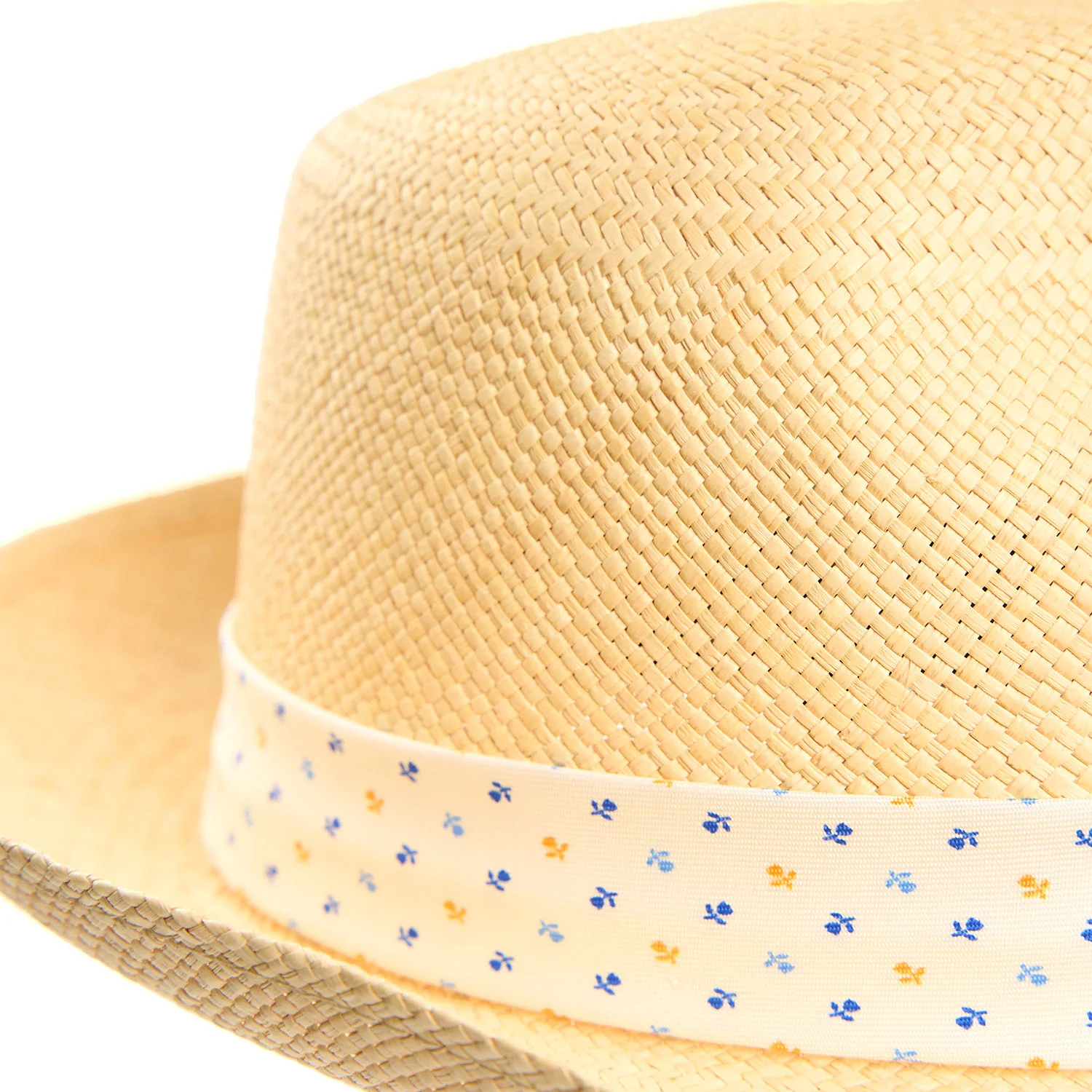 PANAMA FEDERICO MODEL WITH WHITE SILK BAND, 56 CM - Image 4