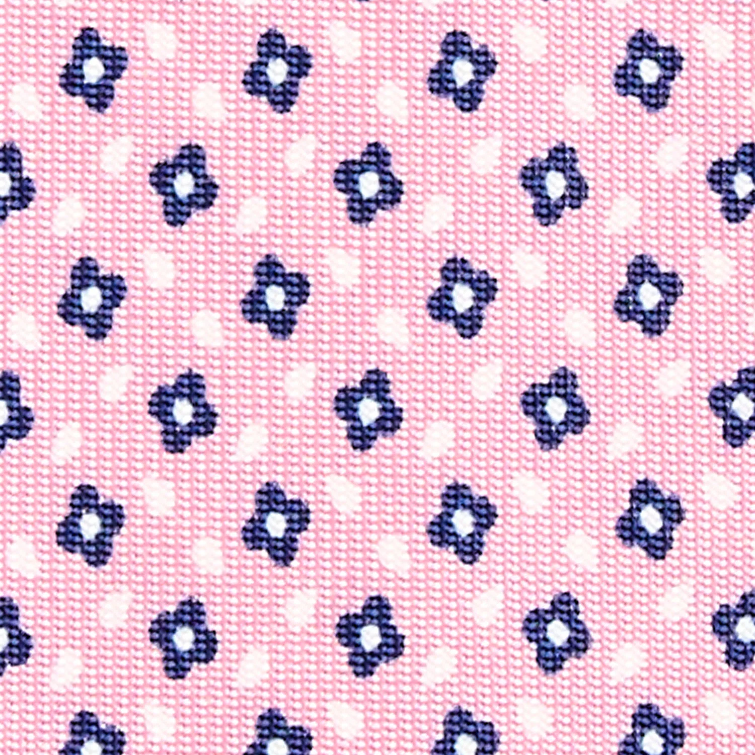 PINK 5 FOLD SARTORIAL SILK TIE - Image 4