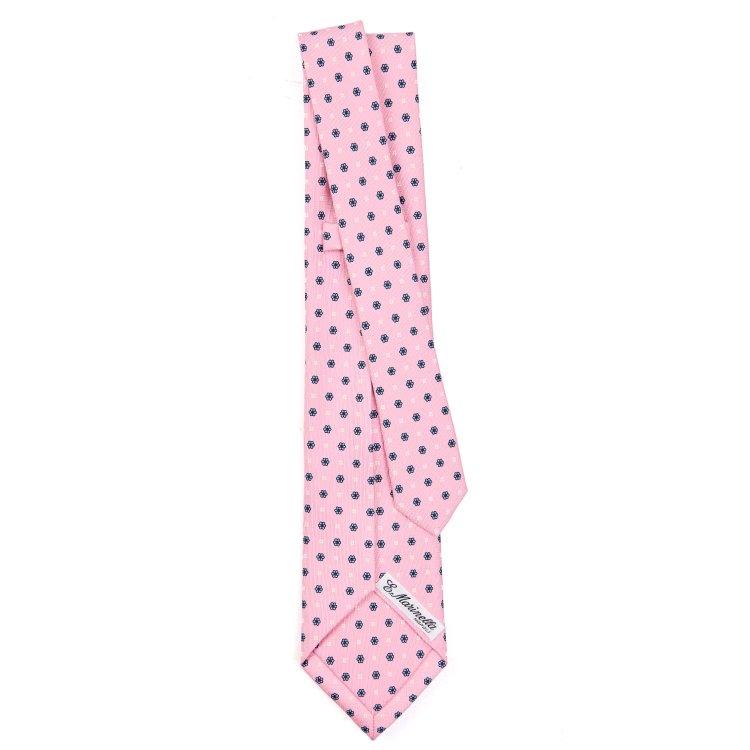PINK 5 FOLD SARTORIAL SILK TIE - Image 3