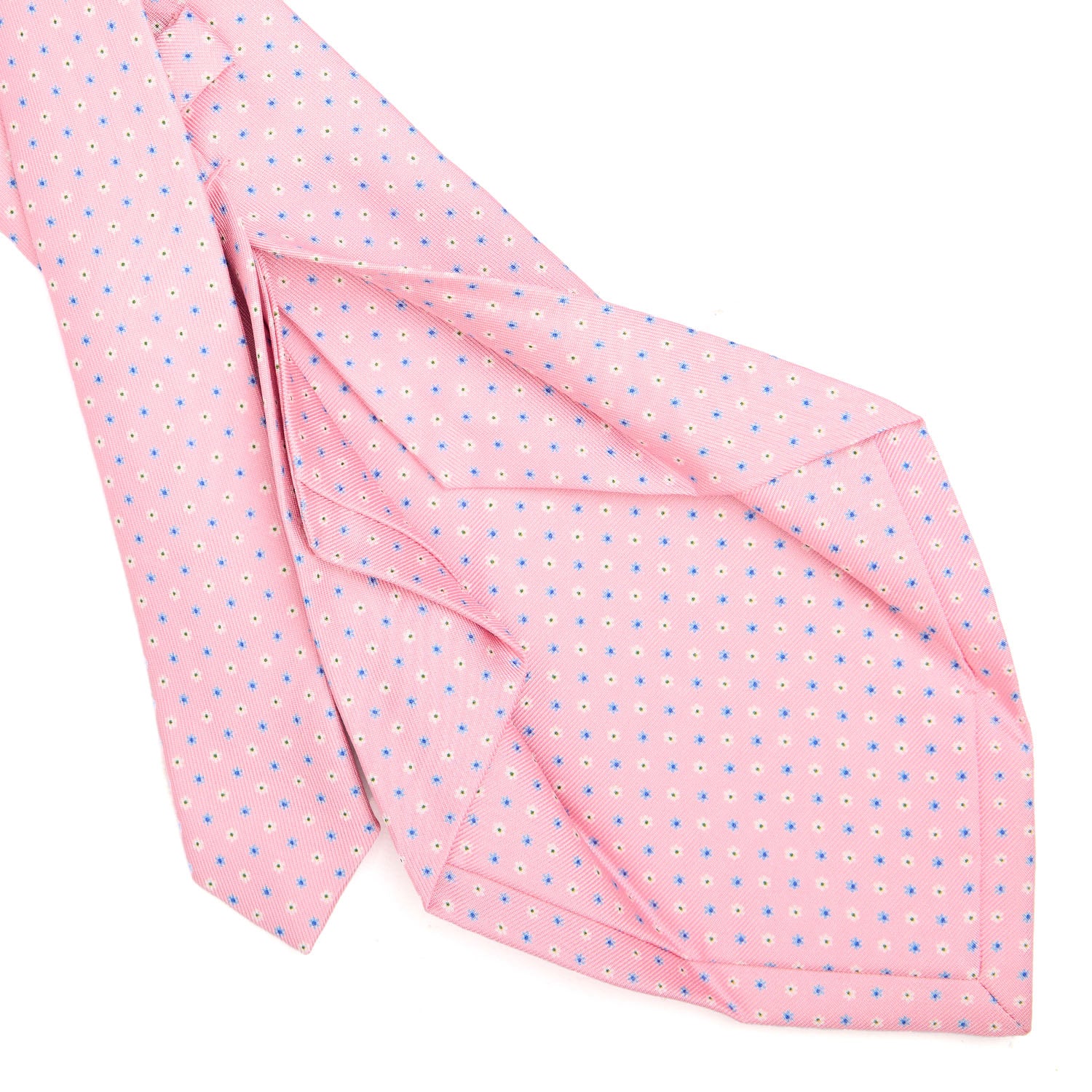 PINK 5 FOLD SARTORIAL SILK TIE