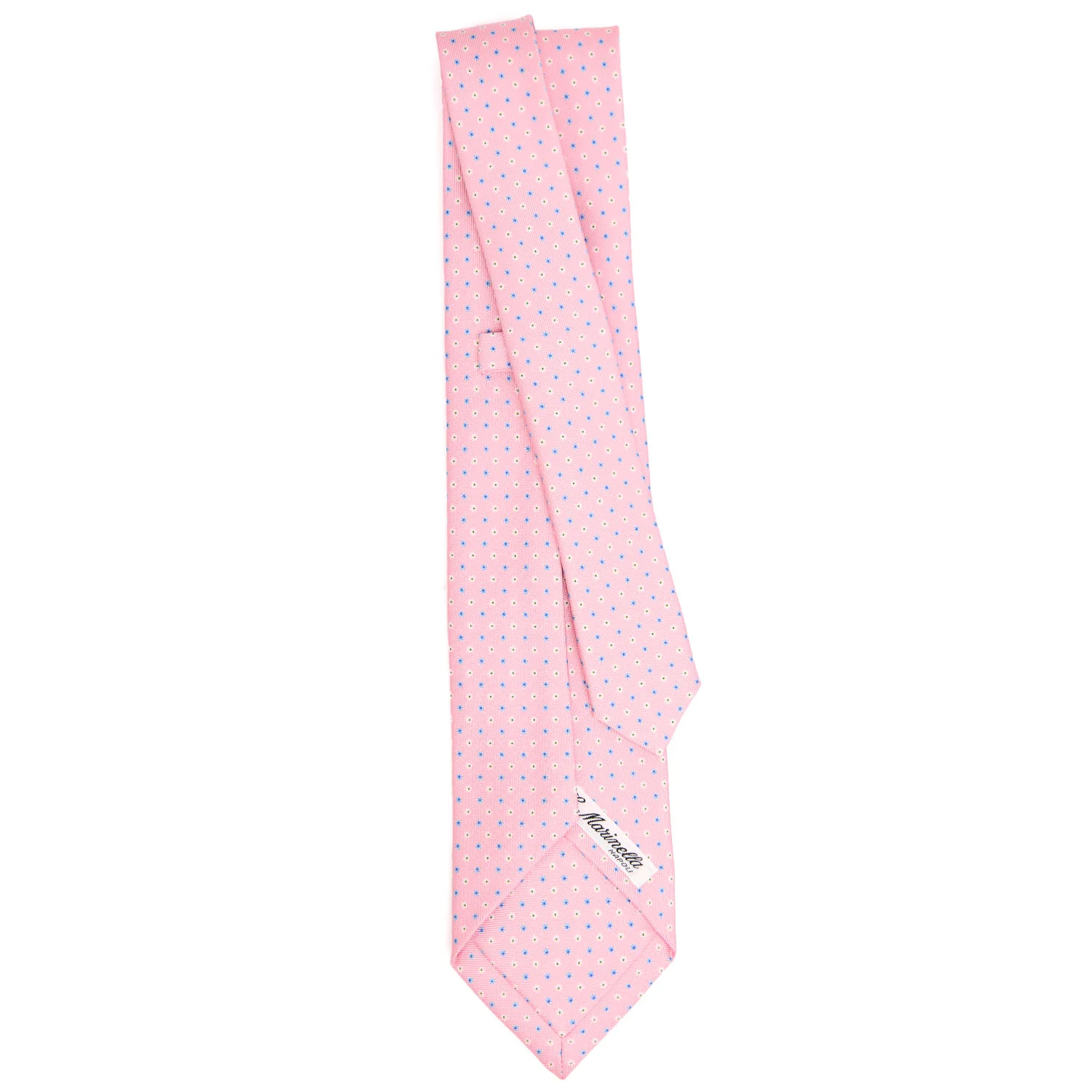 PINK 5 FOLD SARTORIAL SILK TIE - Image 3