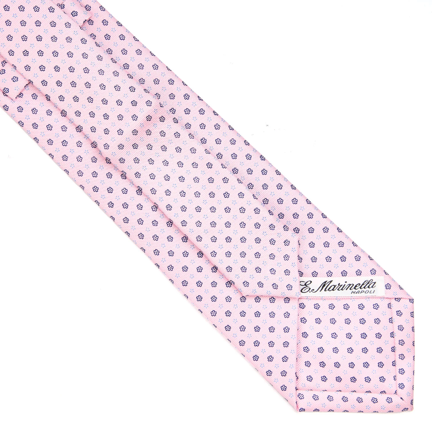 PINK EXTRA LONG SARTORIAL SILK TIE - Image 4