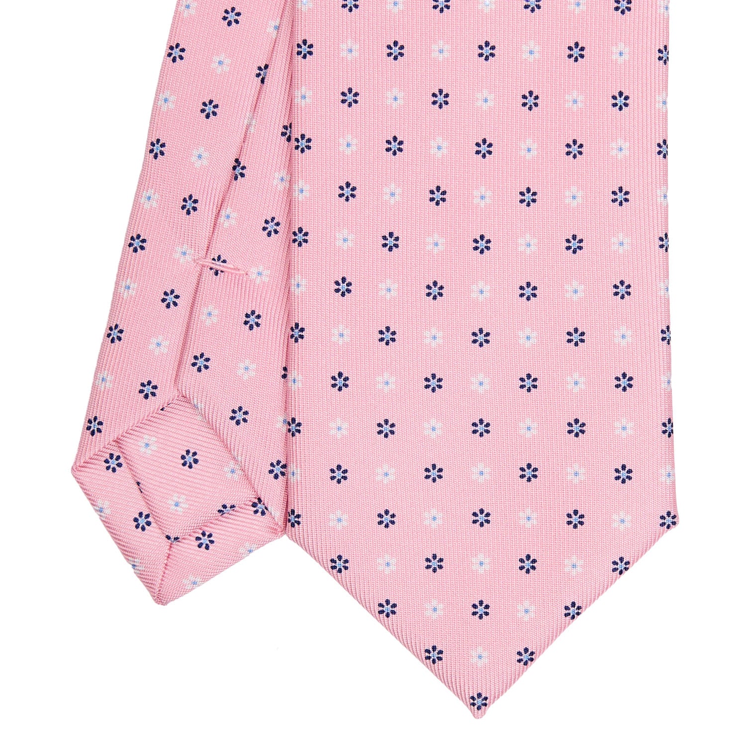 PINK SARTORIAL 7 CM SILK TIE