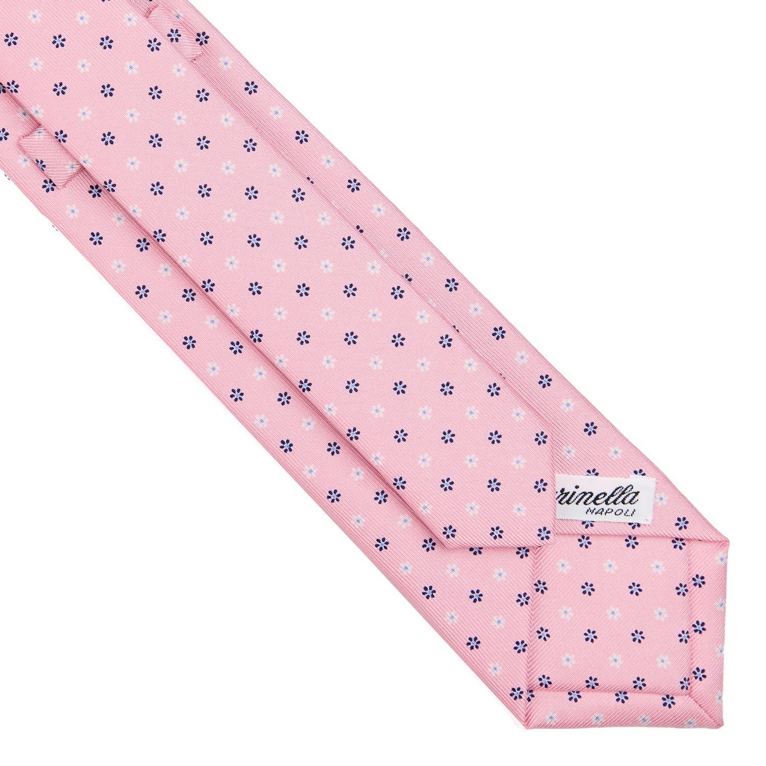 PINK SARTORIAL 7 CM SILK TIE - Image 4
