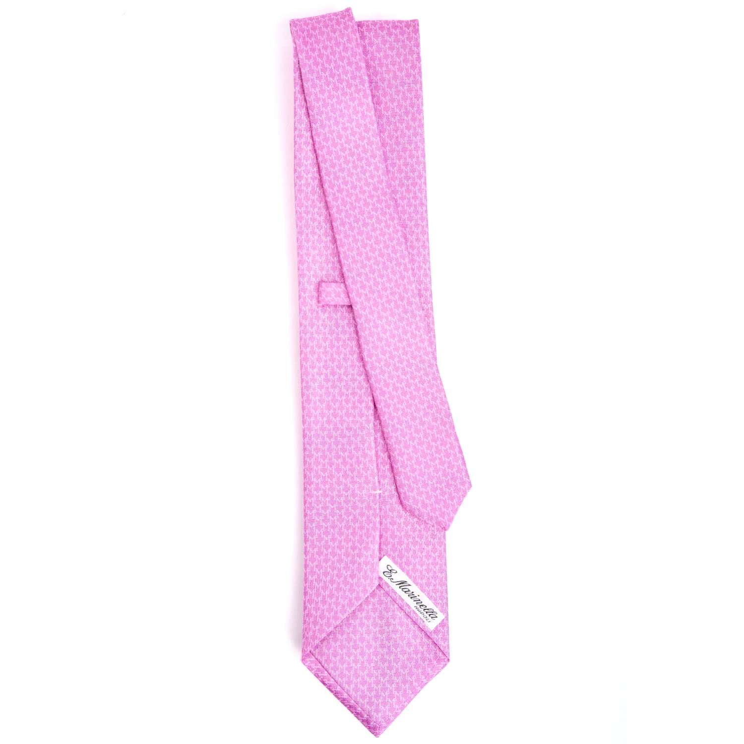 PINK SARTORIAL CLASSIC SILK TIE - Image 3