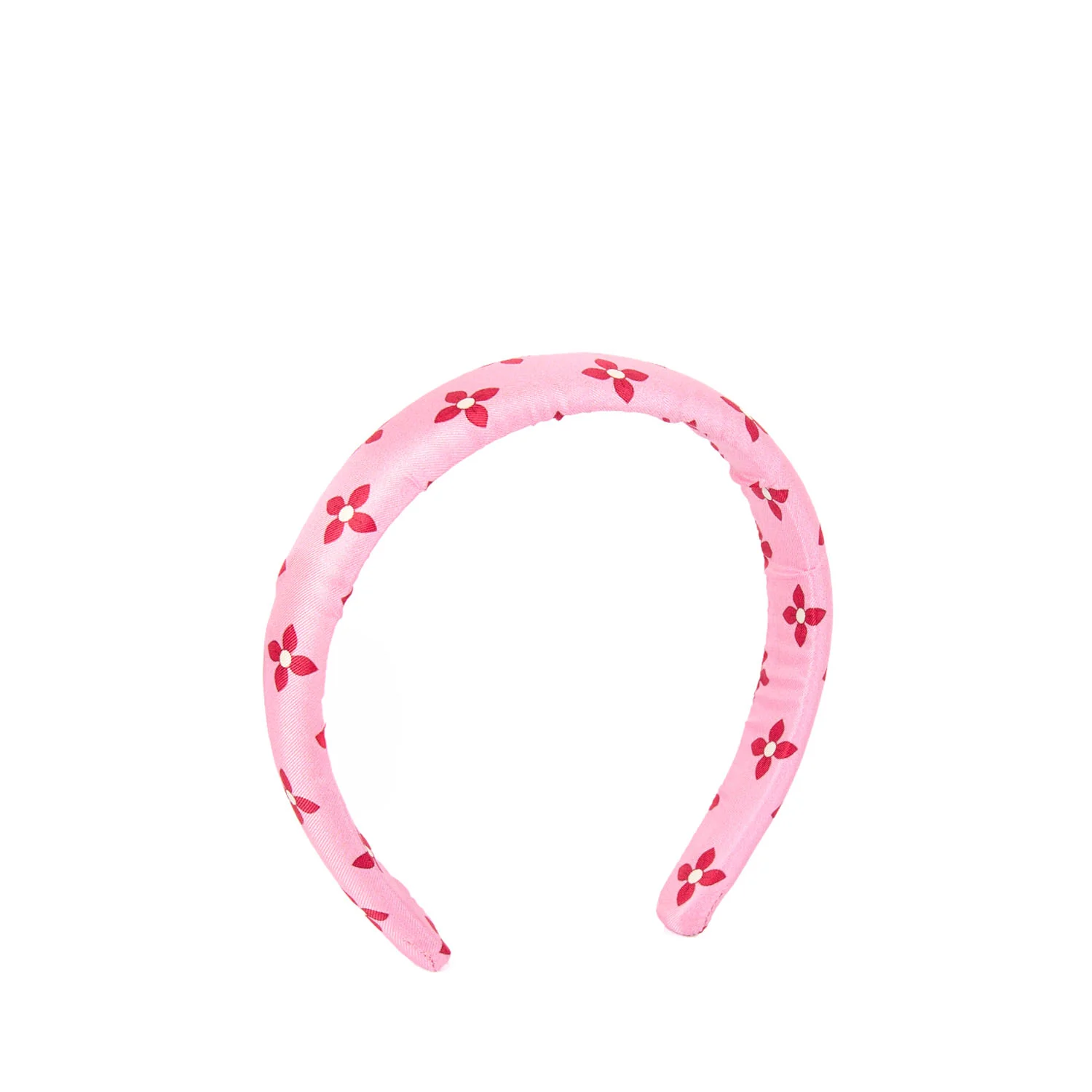 PINK SILK HEADBAND