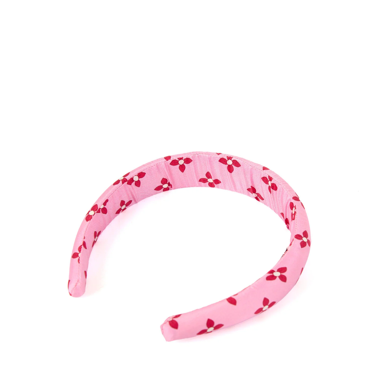 PINK SILK HEADBAND - Image 3