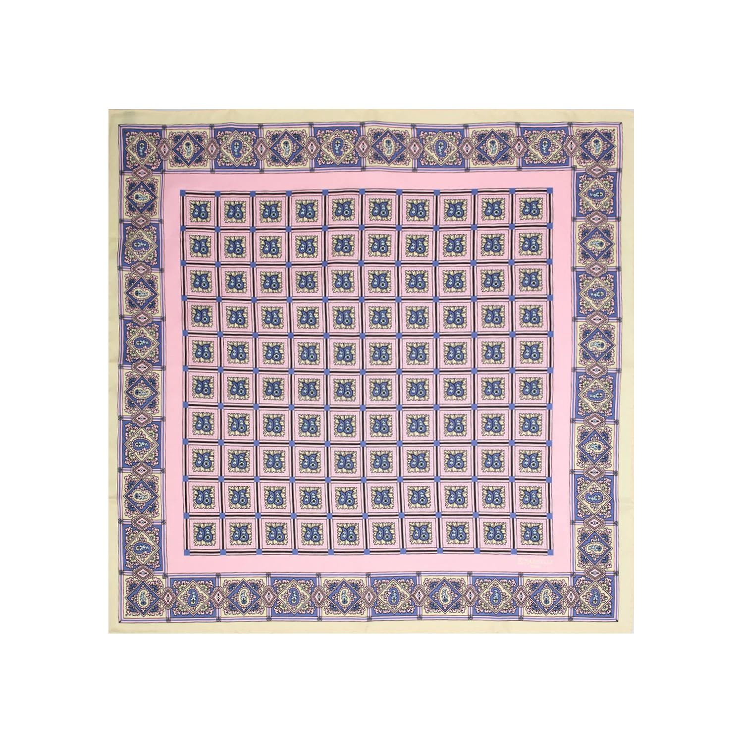 PINK SILK SCARF 65