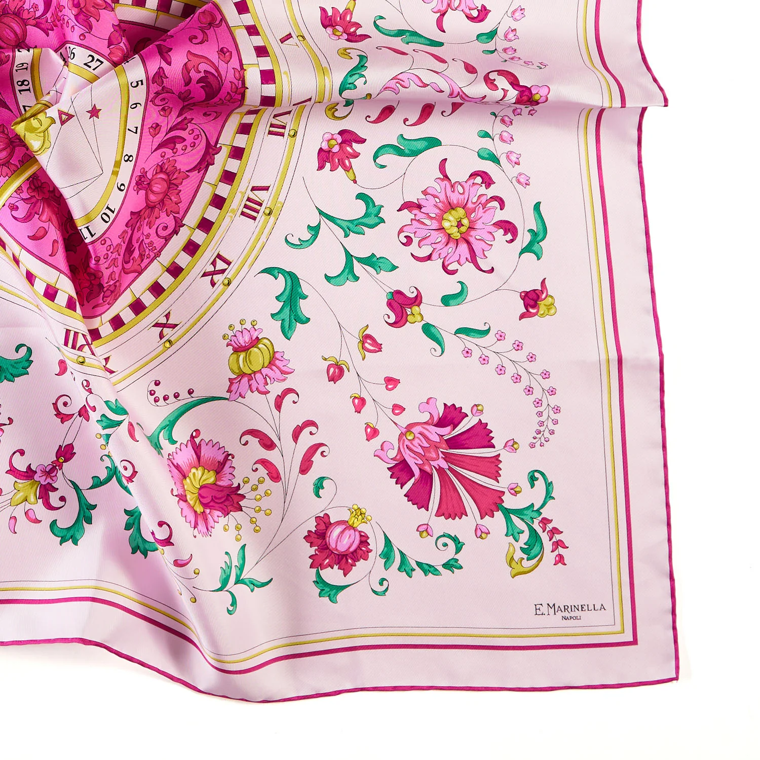 PINK SILK SCARF 90 - Image 3