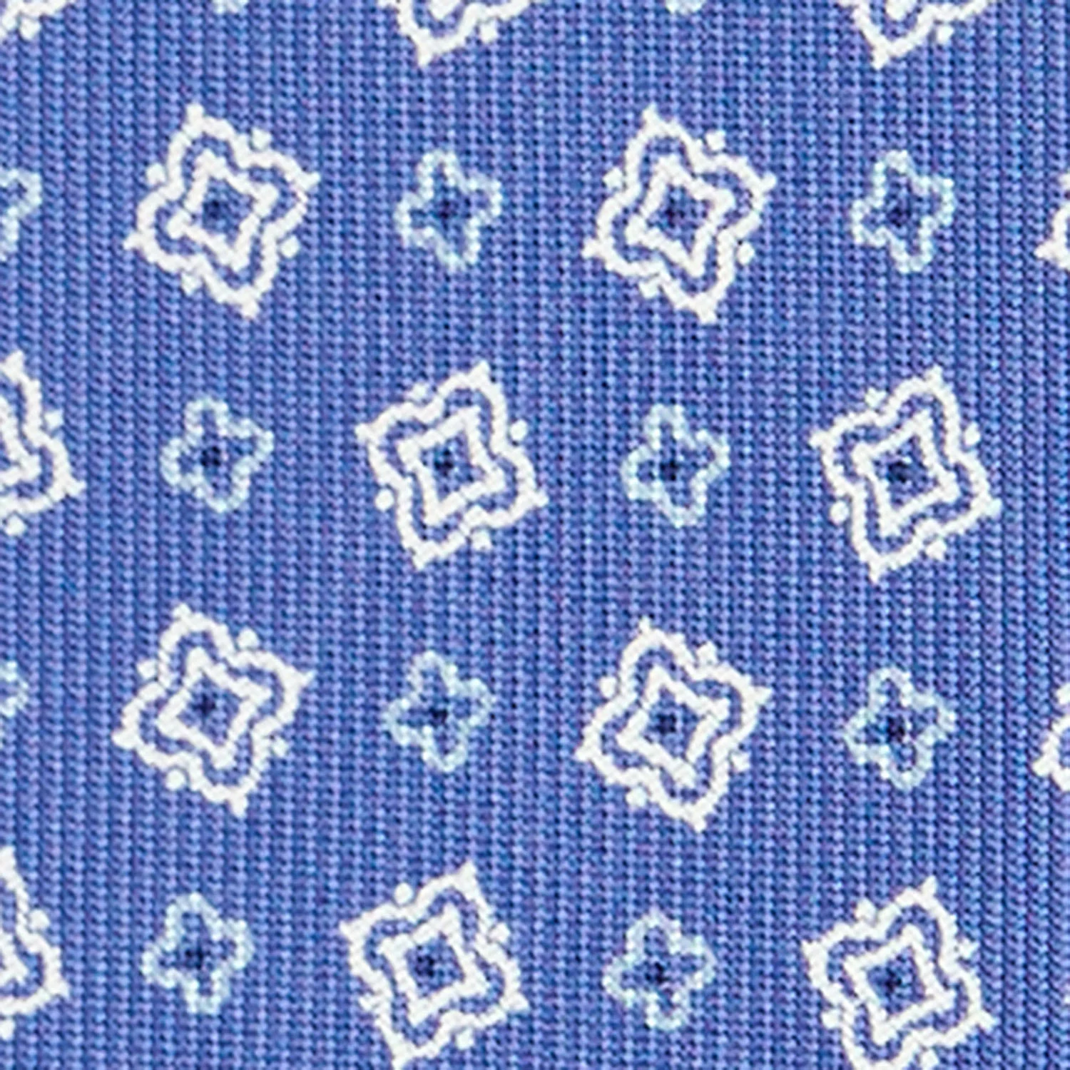 POWDER BLUE 9 FOLD SARTORIAL SILK TIE - Image 4