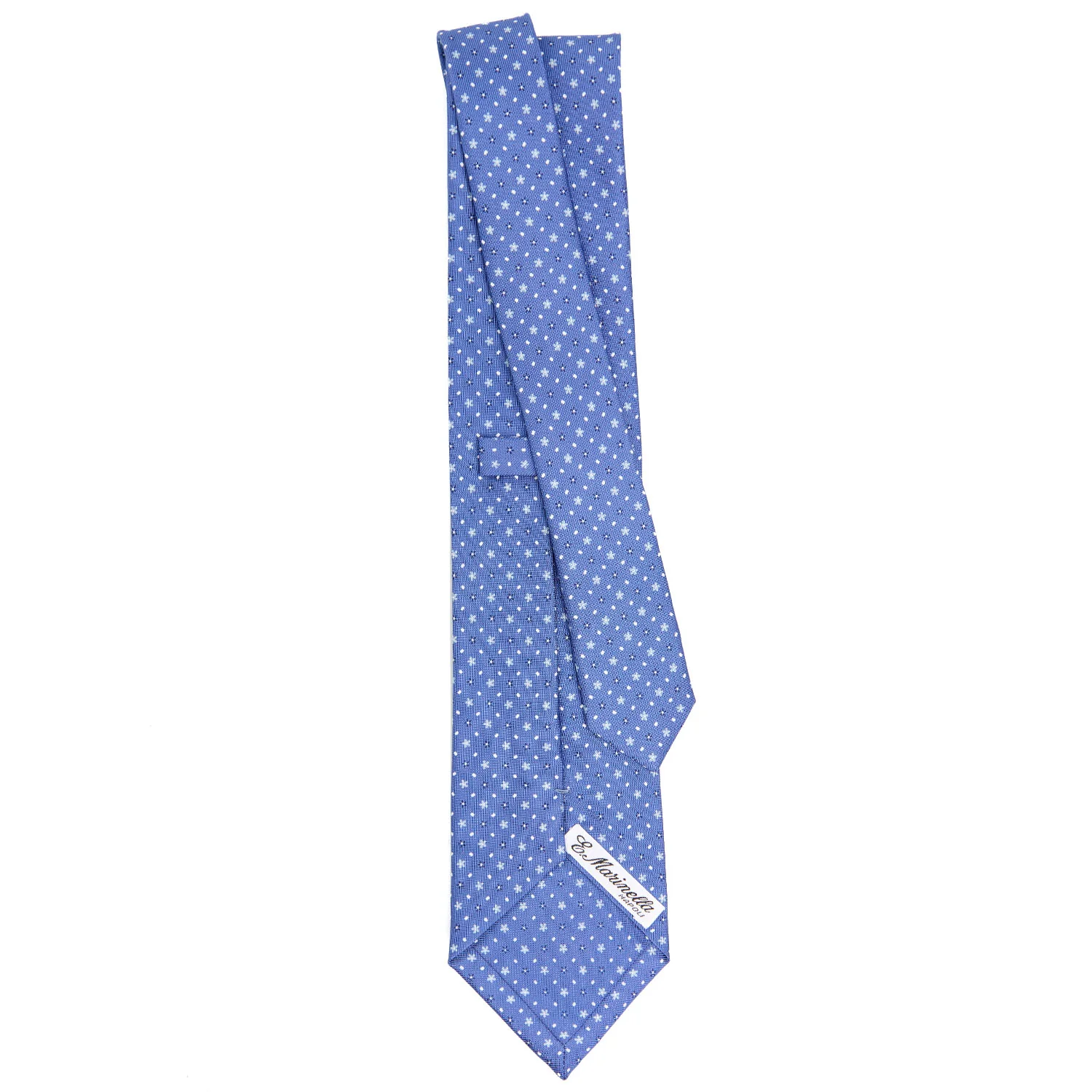 POWDER BLUE CLASSIC SILK TIE - Image 3