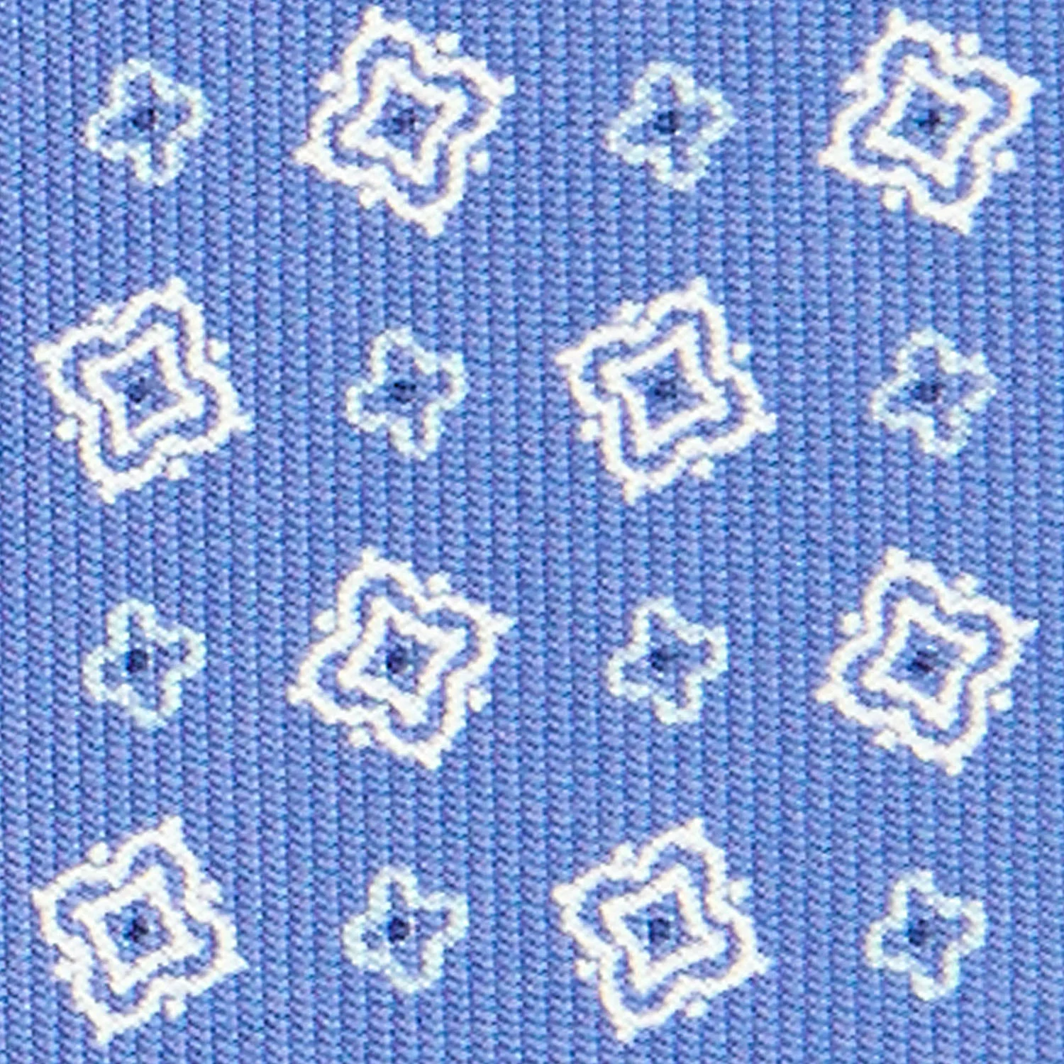 POWDER BLUE CLASSIC SILK TIE - Image 5