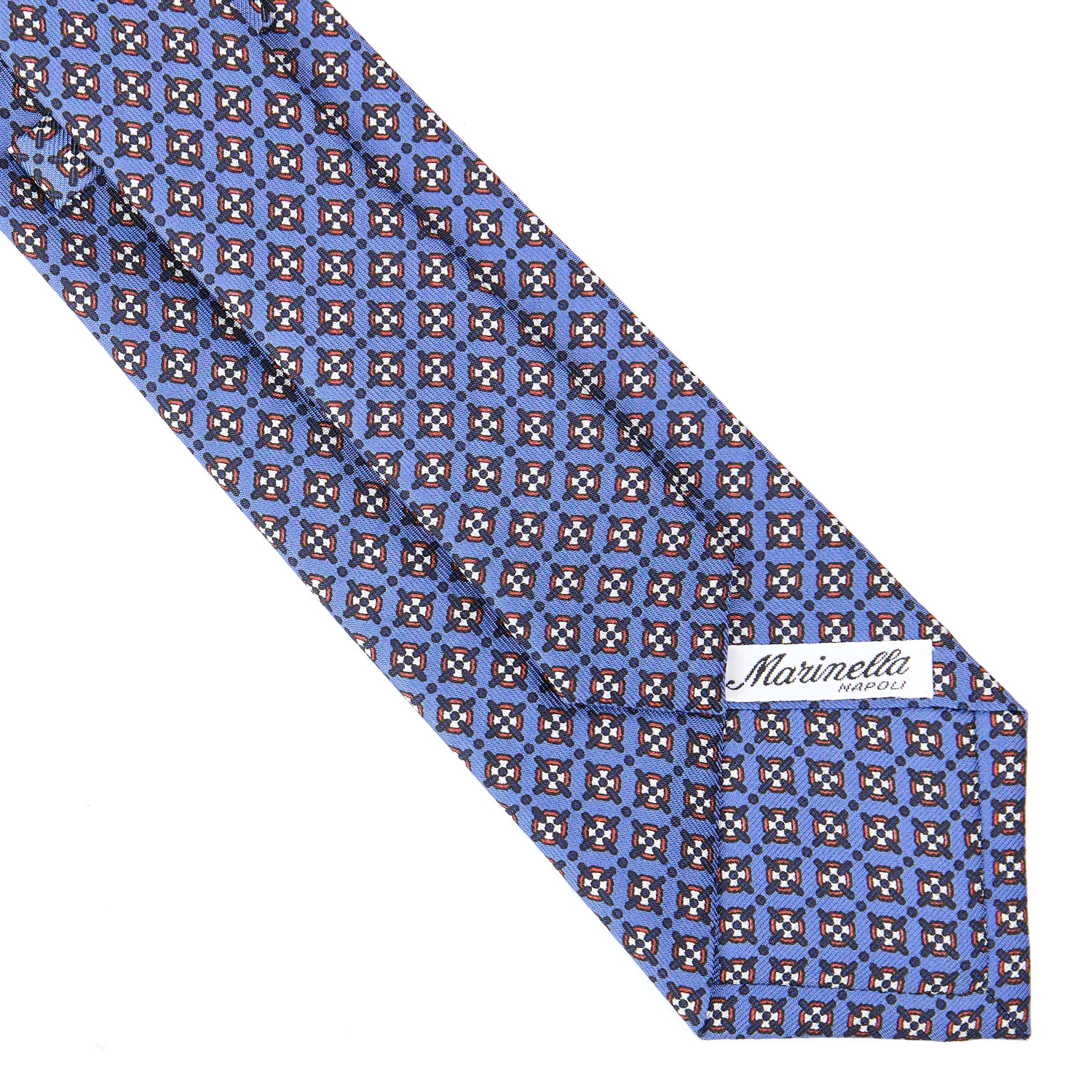 POWDER BLUE CLASSIC SILK TIE - Image 4