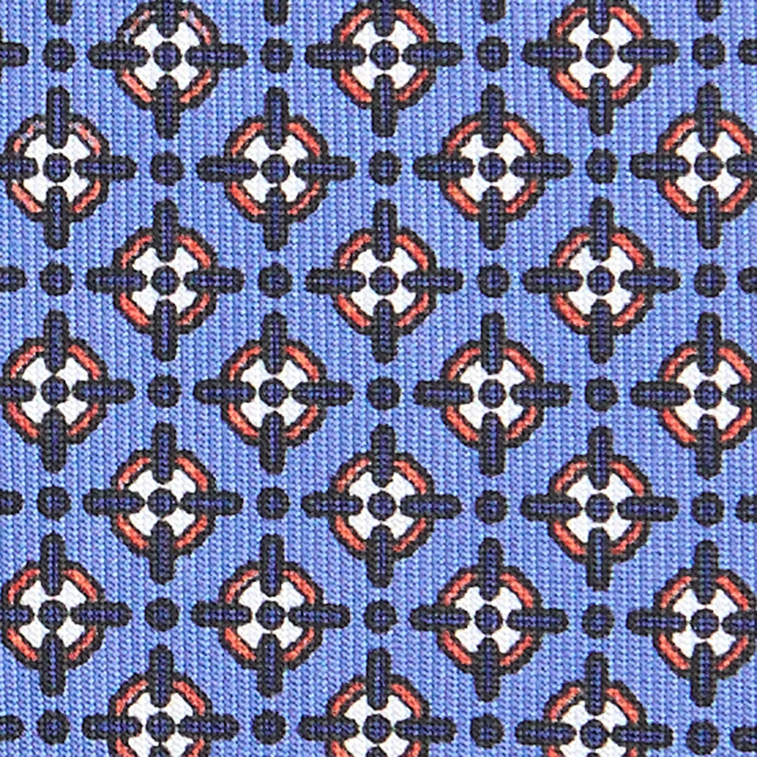 POWDER BLUE CLASSIC SILK TIE - Image 5