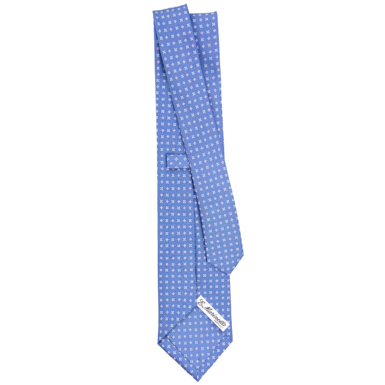 POWDER BLUE CLASSIC SILK TIE - Image 3