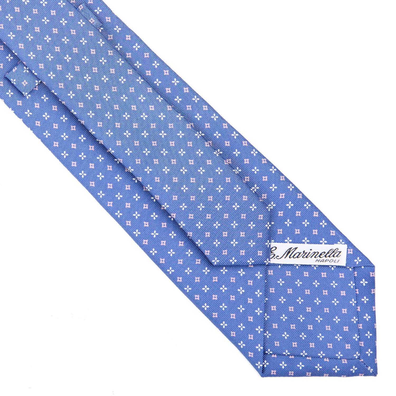POWDER BLUE CLASSIC SILK TIE - Image 4