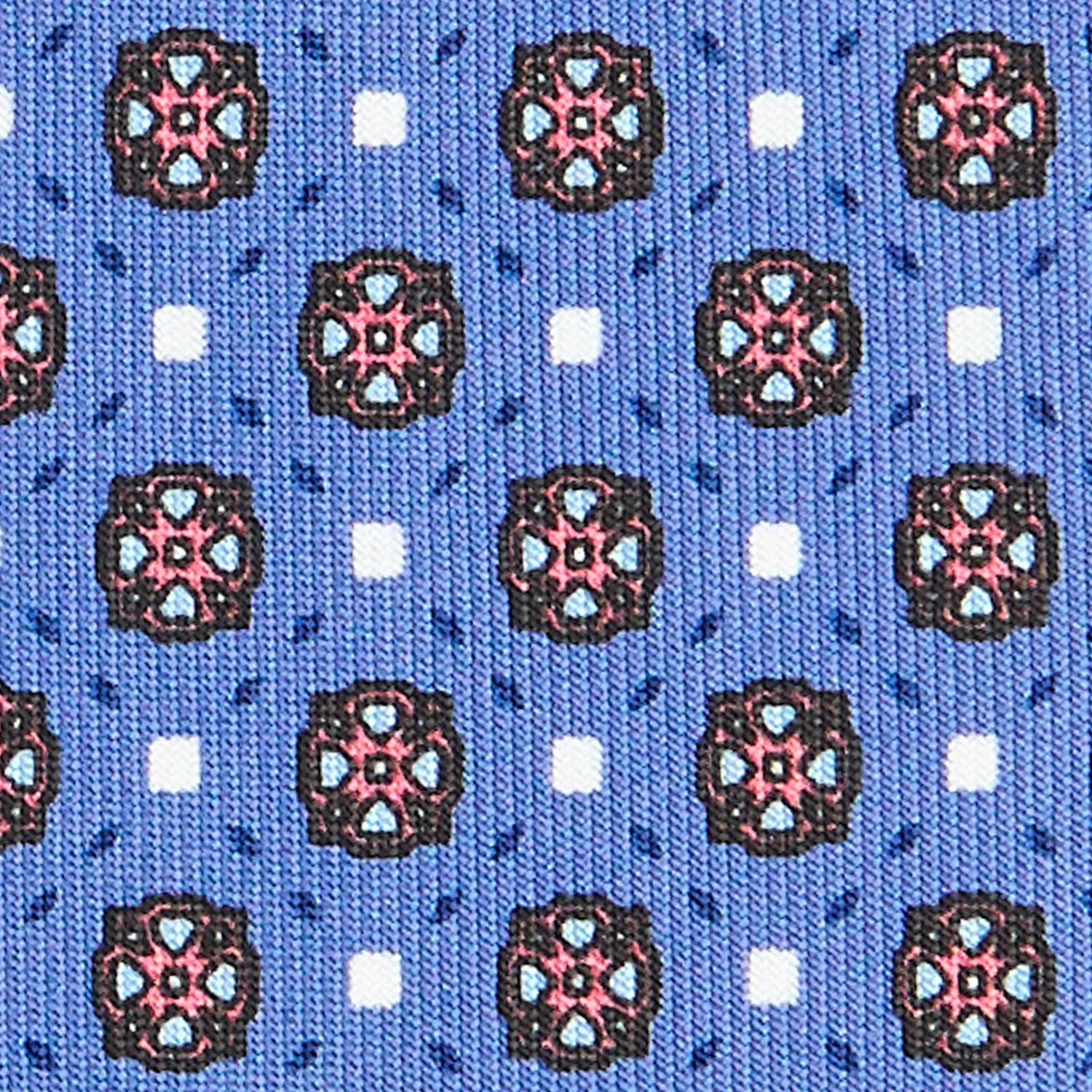 POWDER BLUE CLASSIC SILK TIE - Image 5