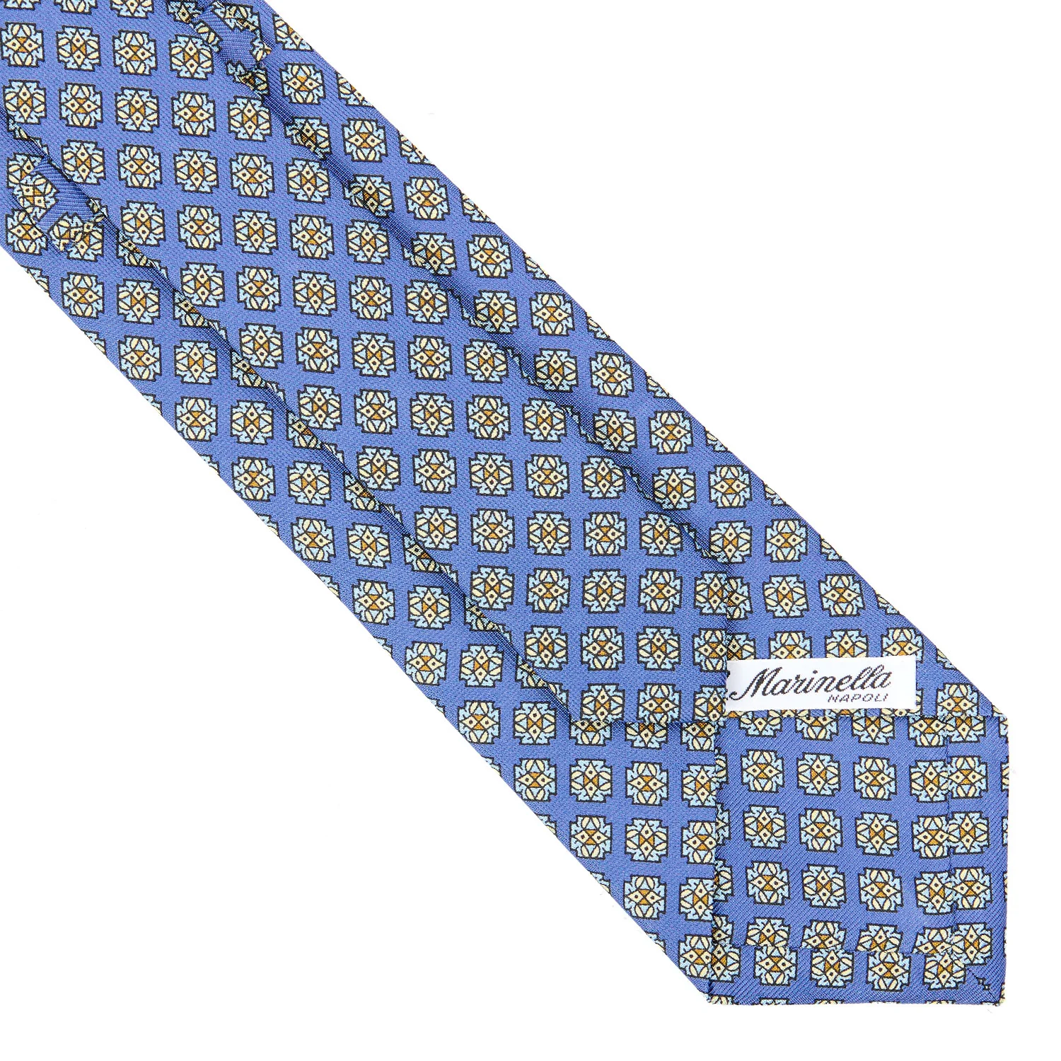 POWDER BLUE CLASSIC SILK TIE - Image 4