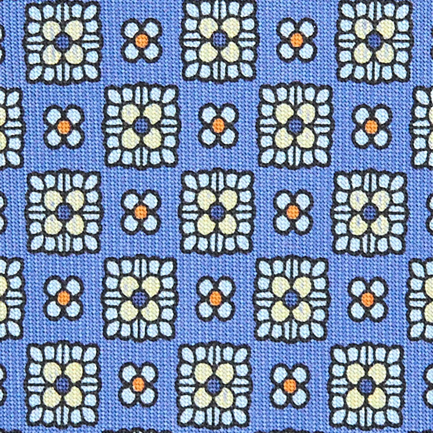 POWDER BLUE CLASSIC SILK TIE - Image 5