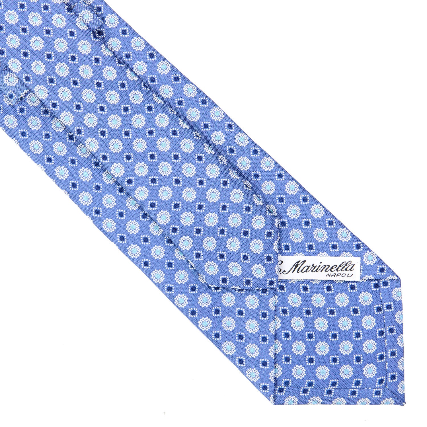 POWDER BLUE CLASSIC SILK TIE - Image 4