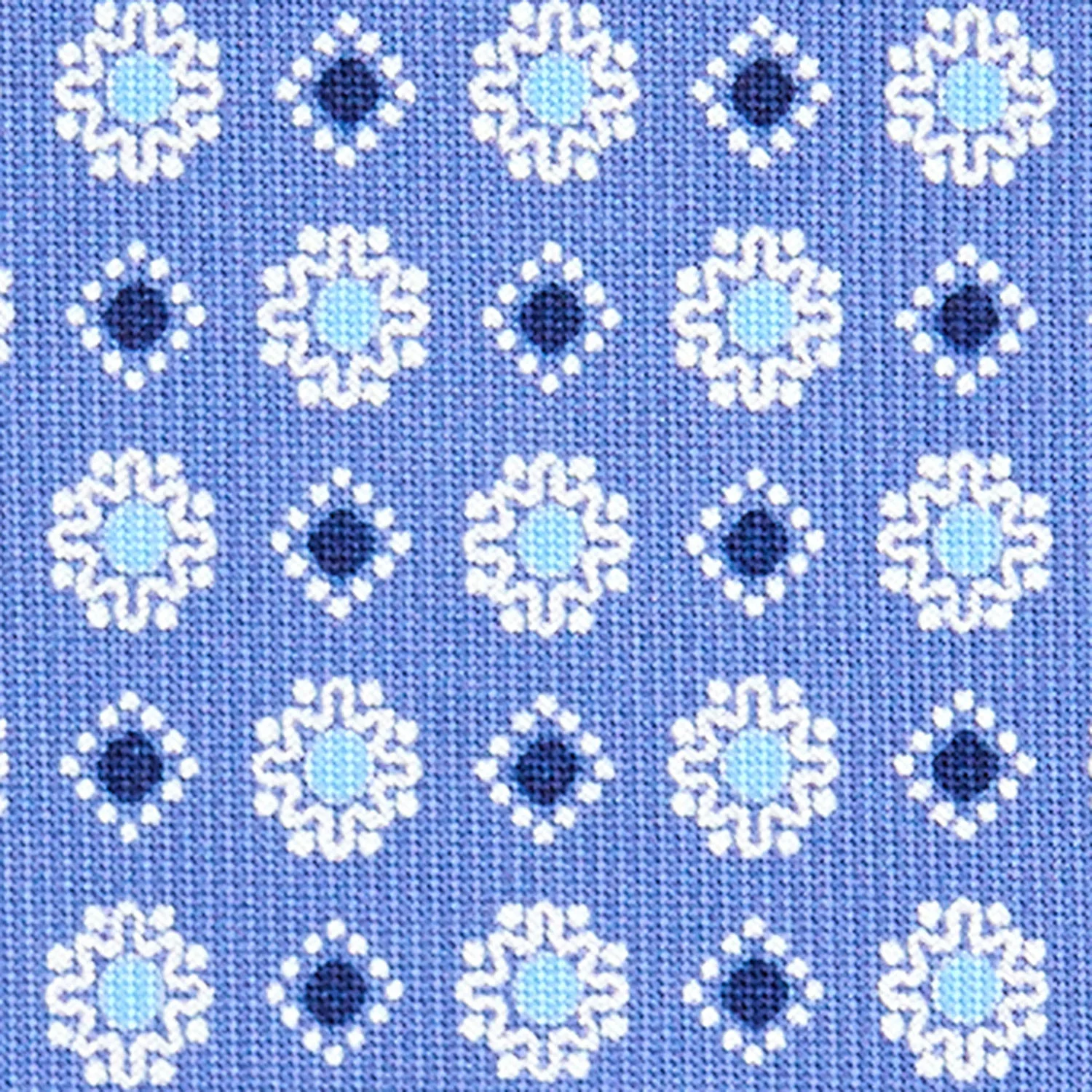 POWDER BLUE CLASSIC SILK TIE - Image 5