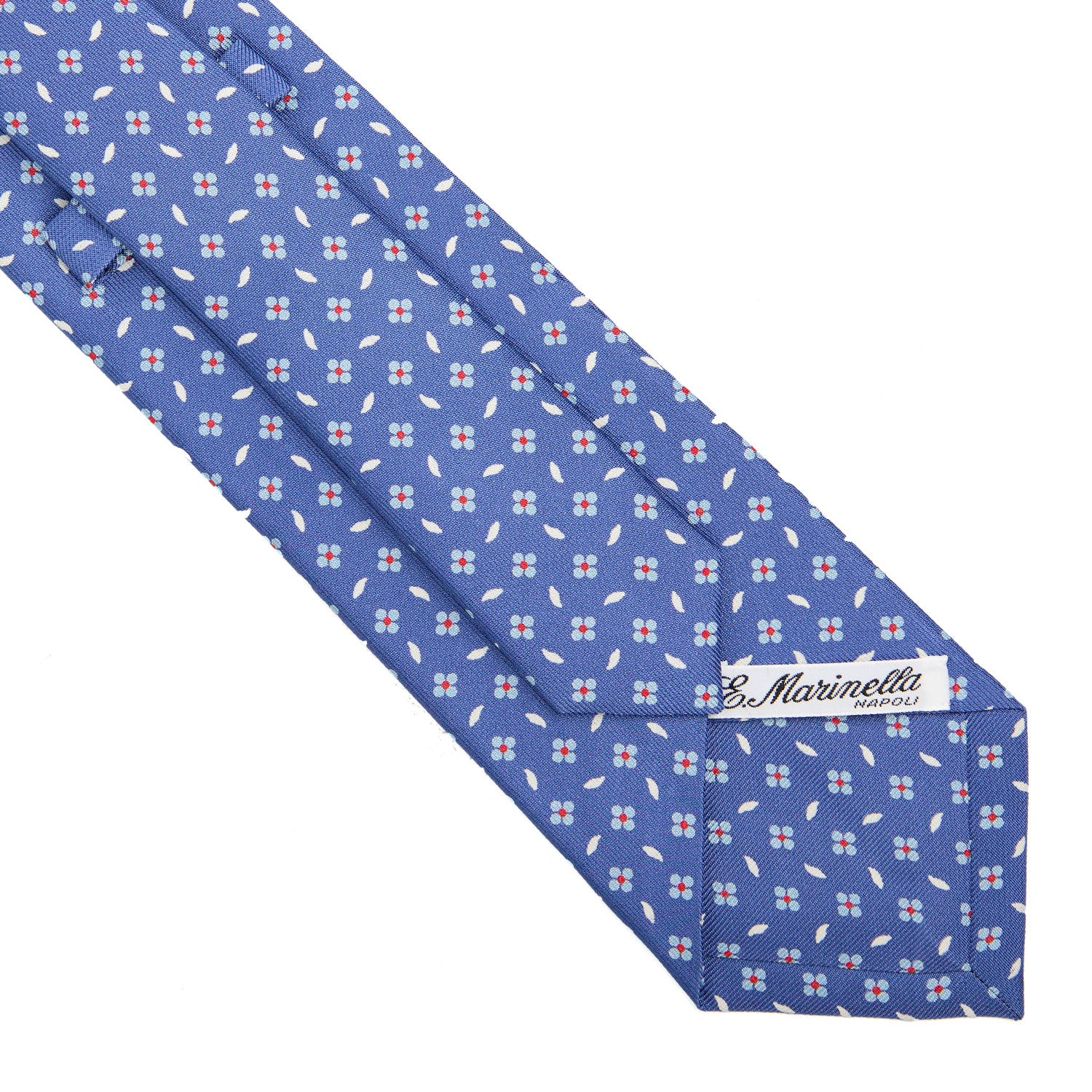 POWDER BLUE CLASSIC SILK TIE - Image 4