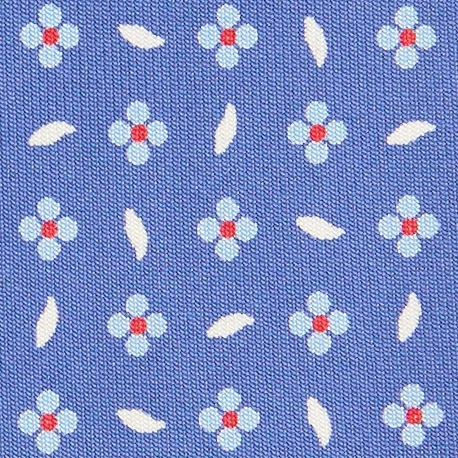 POWDER BLUE CLASSIC SILK TIE - Image 5