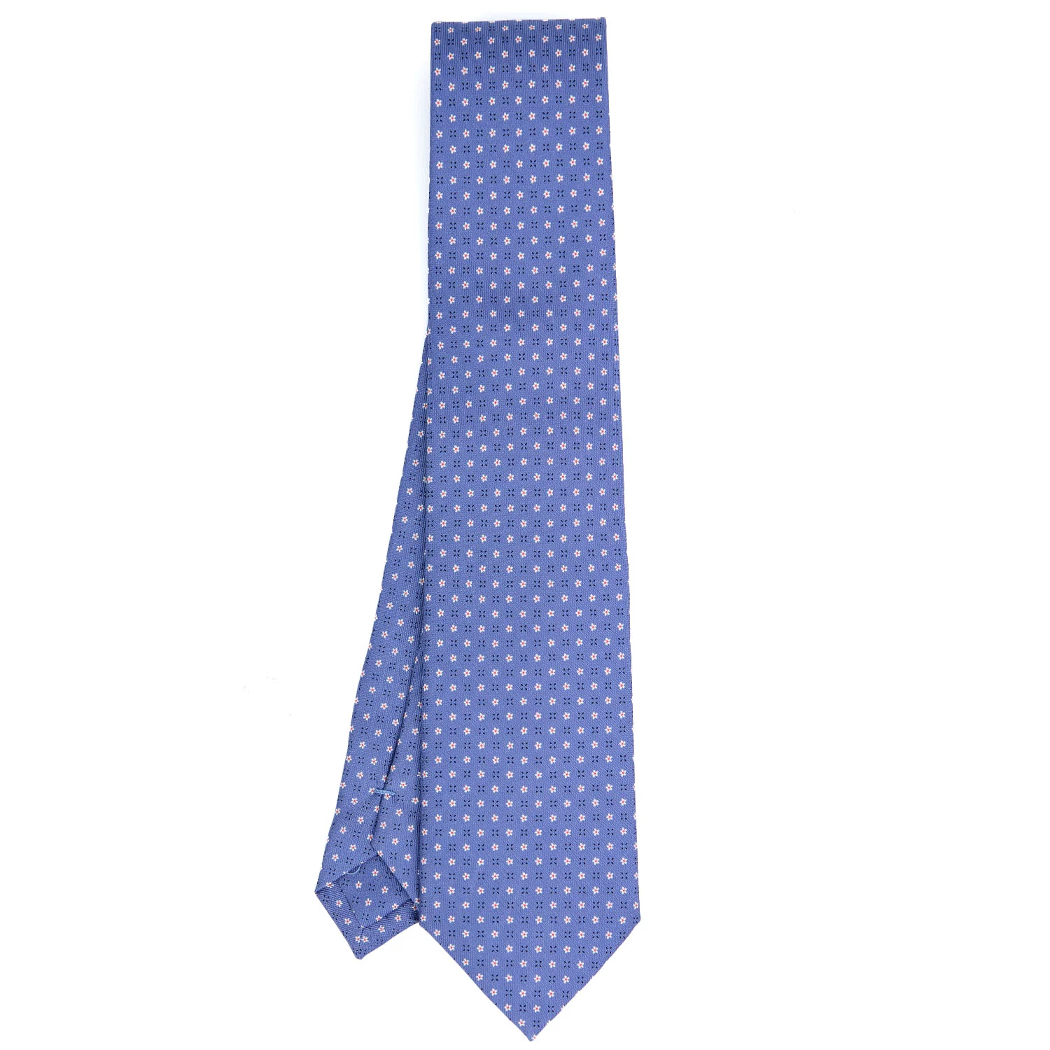 POWDER BLUE CLASSIC SILK TIE - Image 2