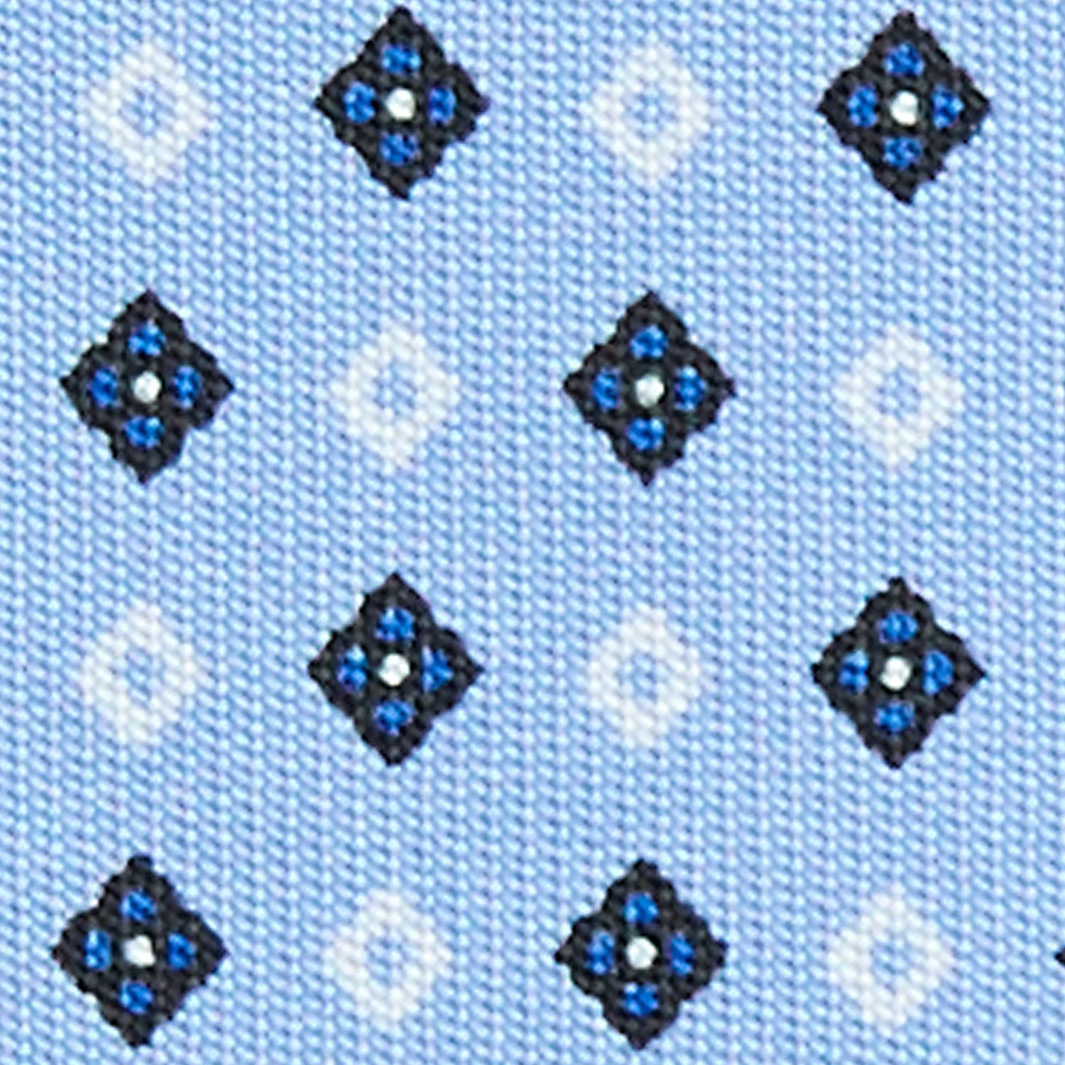 LIGHT BLUE CLASSIC SILK TIE - Image 5