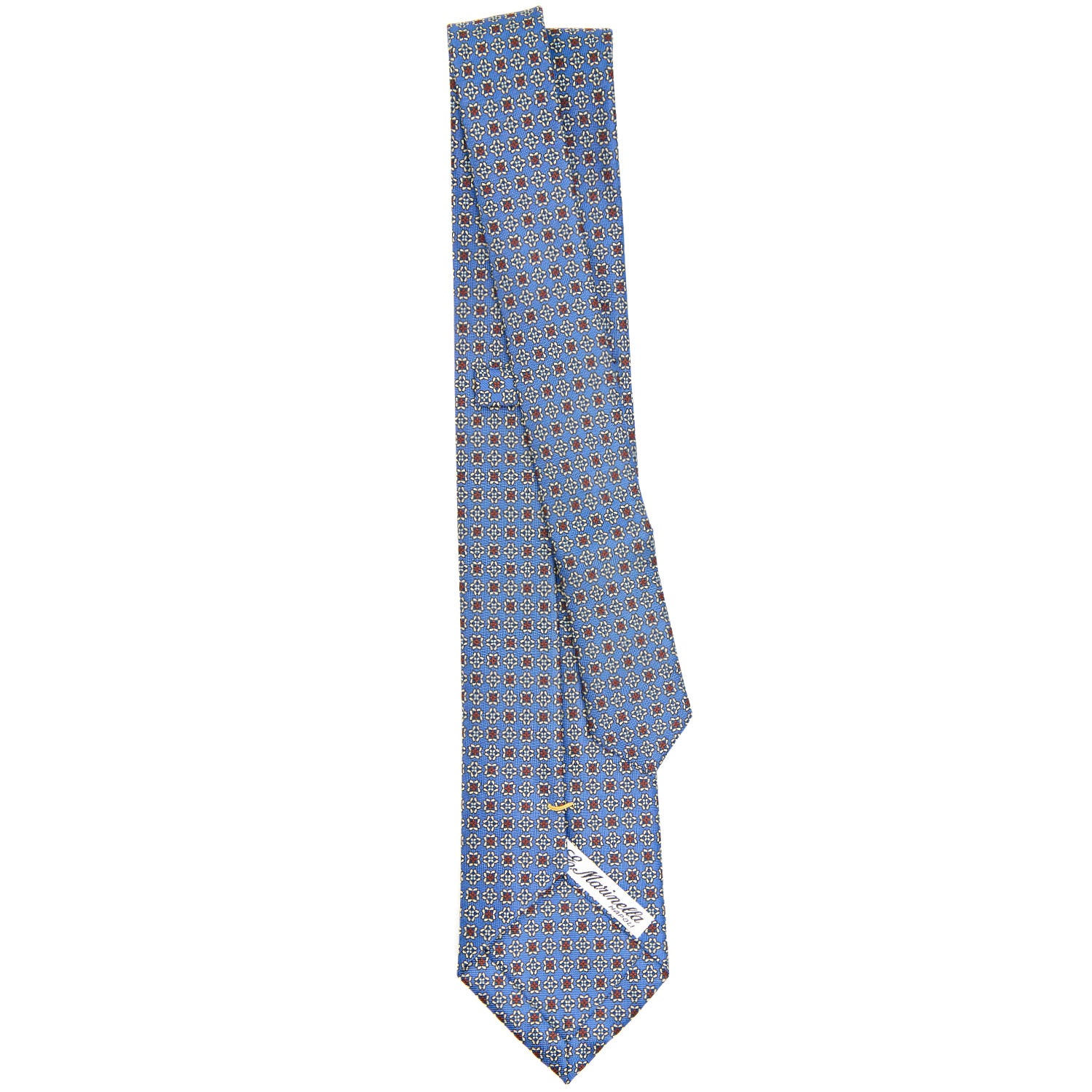 POWDER BLUE EXTRA LONG SARTORIAL SILK TIE - Image 3