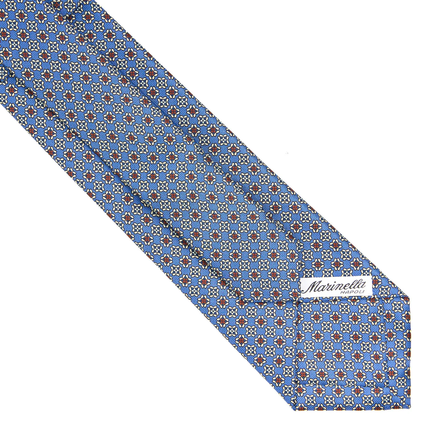 POWDER BLUE EXTRA LONG SARTORIAL SILK TIE - Image 4