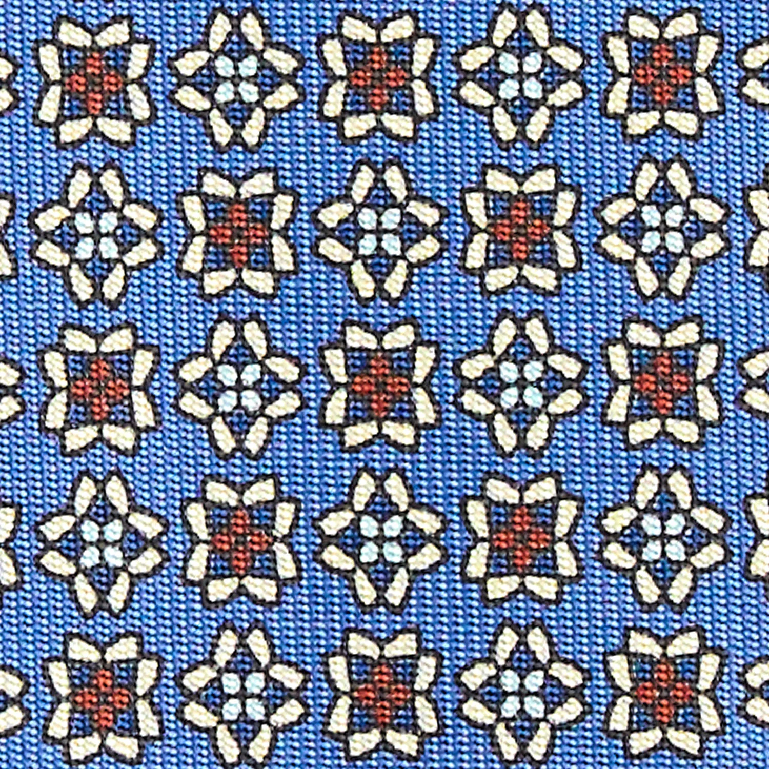POWDER BLUE EXTRA LONG SARTORIAL SILK TIE - Image 5