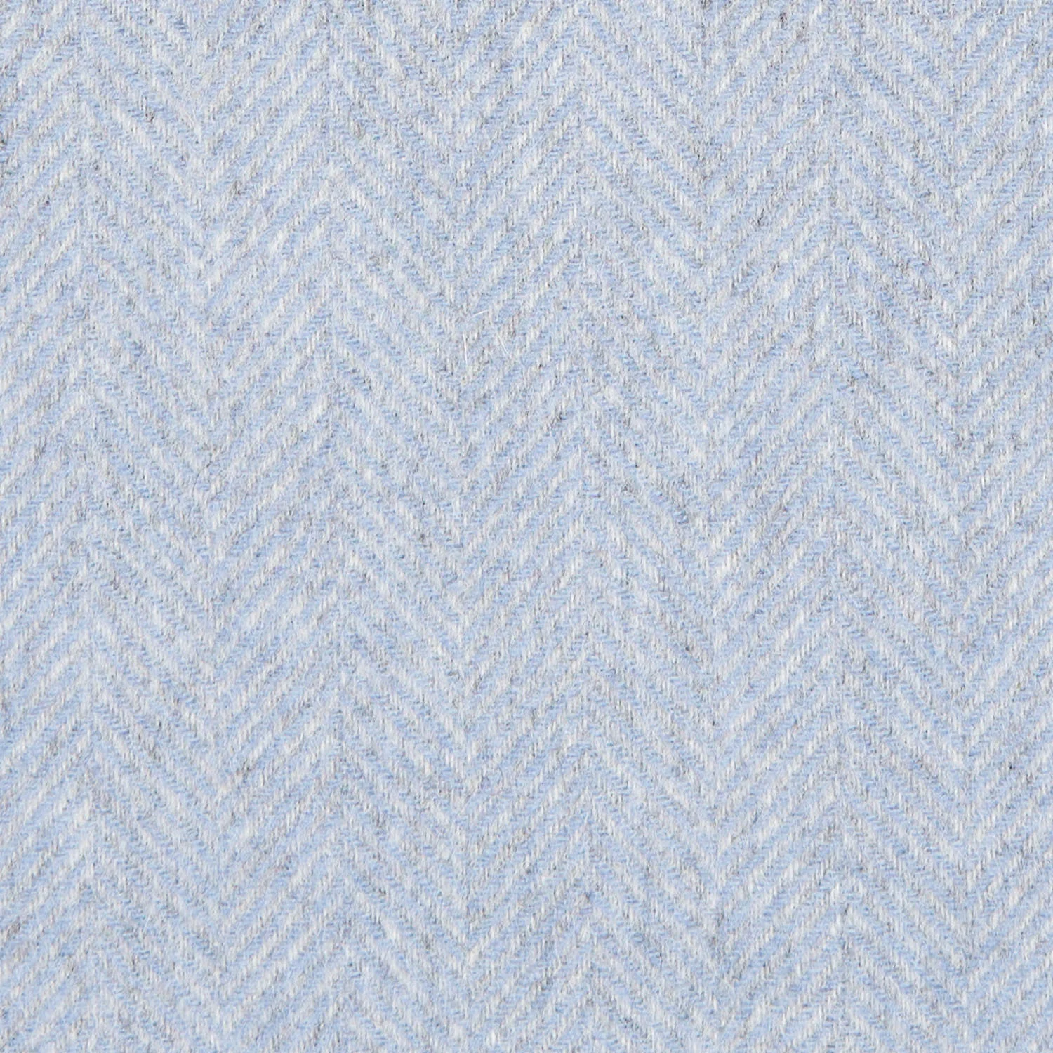 POWDER BLUE FRINGED SCARF - Image 4