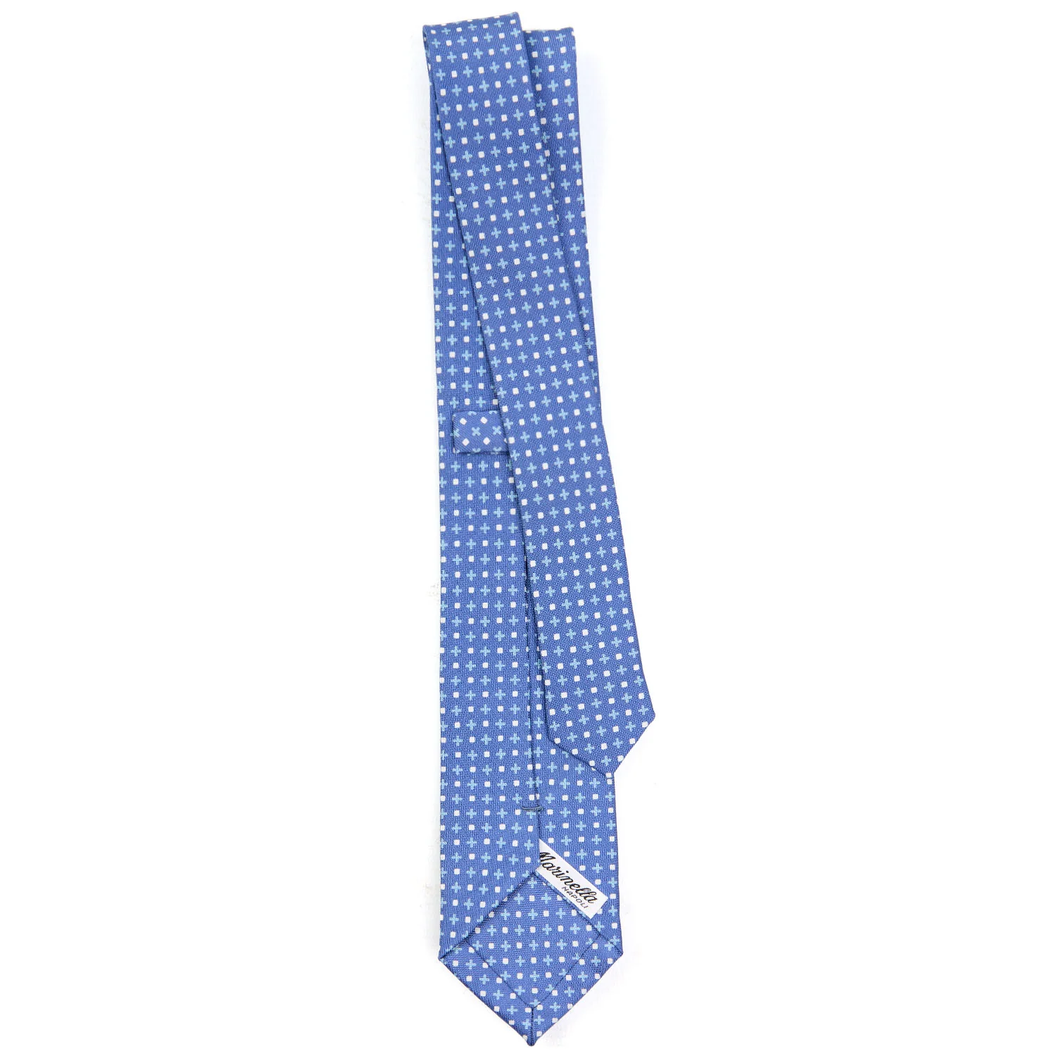 POWDER BLUE SARTORIAL 7 CM SILK TIE - Image 3