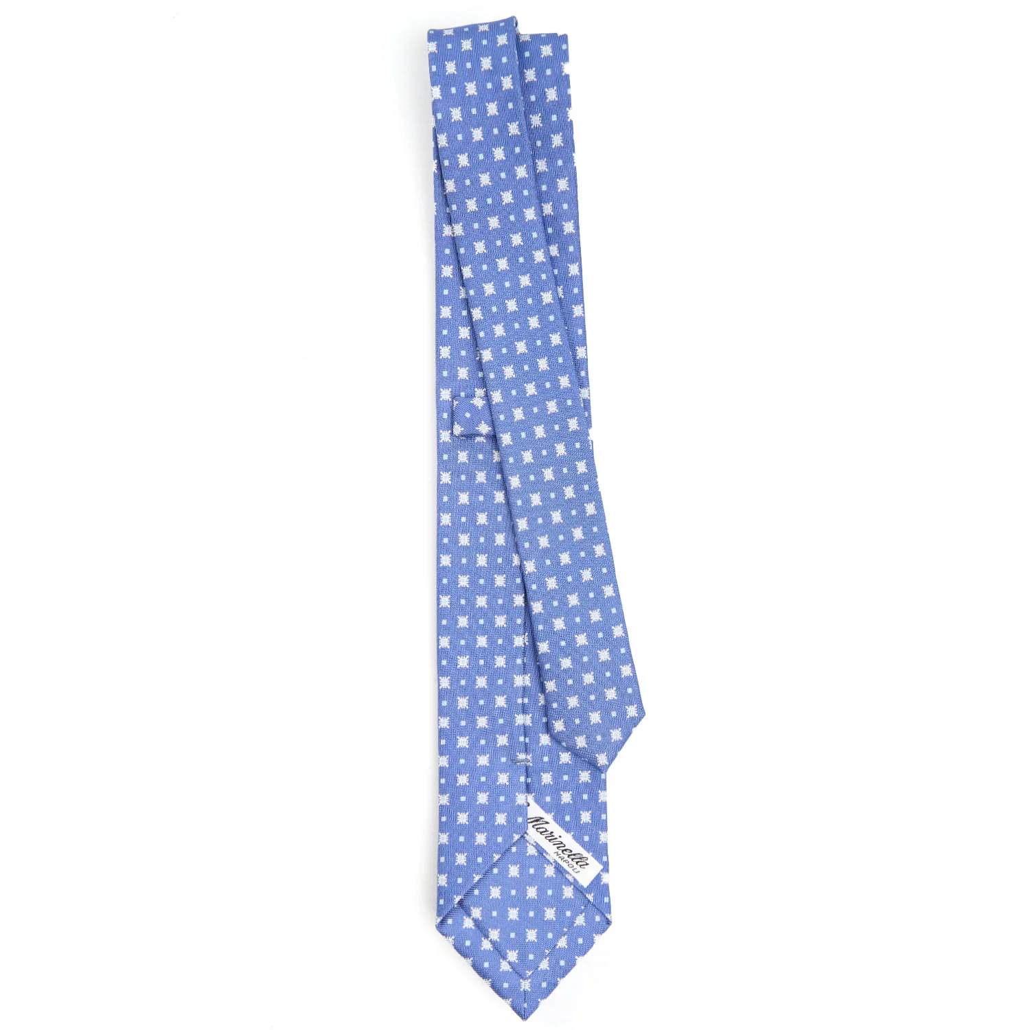 POWDER BLUE SARTORIAL 7 CM SILK TIE - Image 3