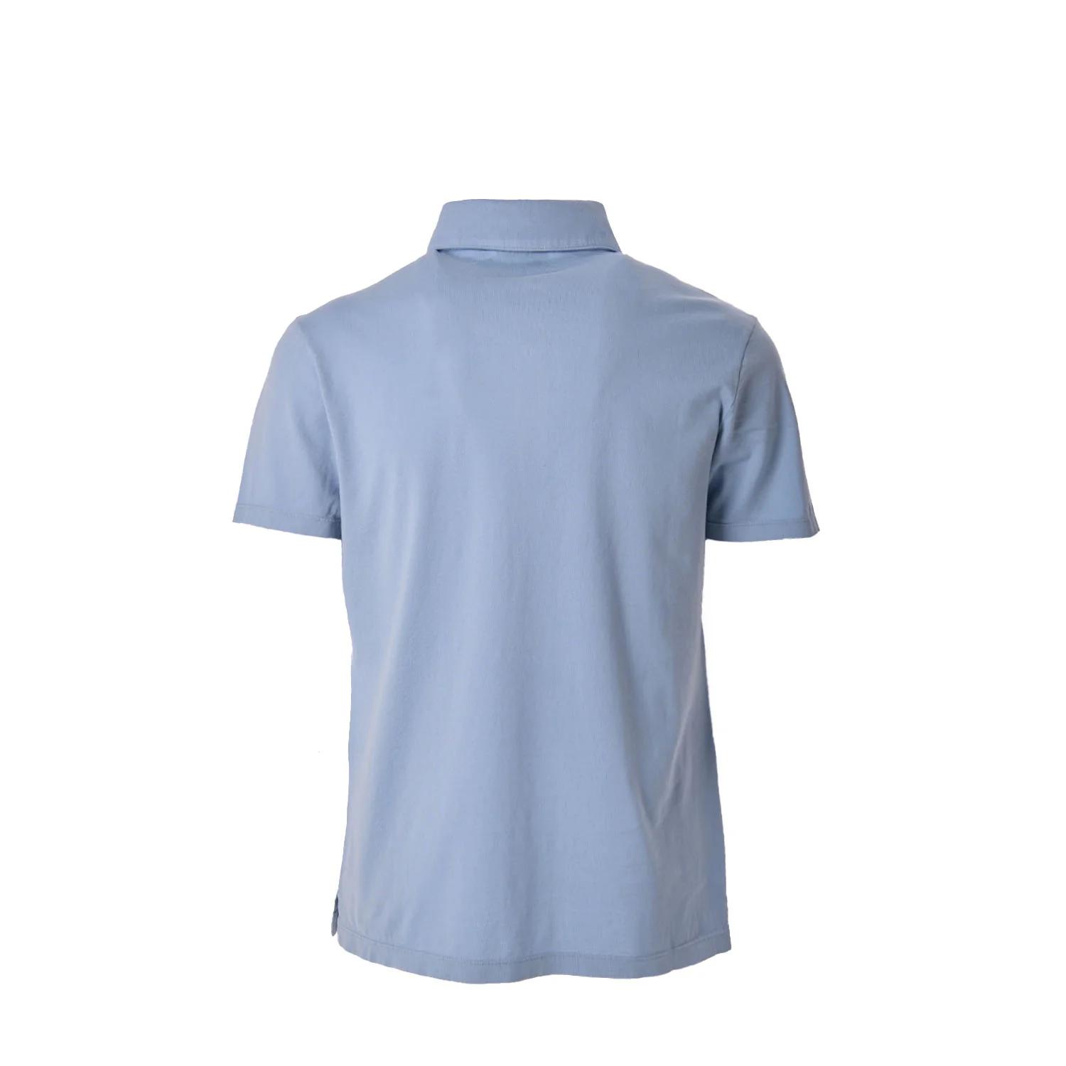 POWDER BLUE SHORT SLEEVE POLO - Image 3