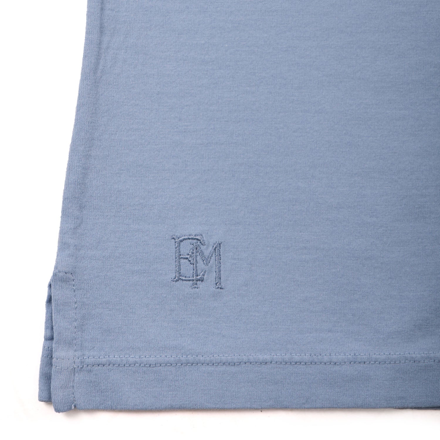 POWDER BLUE SHORT SLEEVE POLO - Image 4