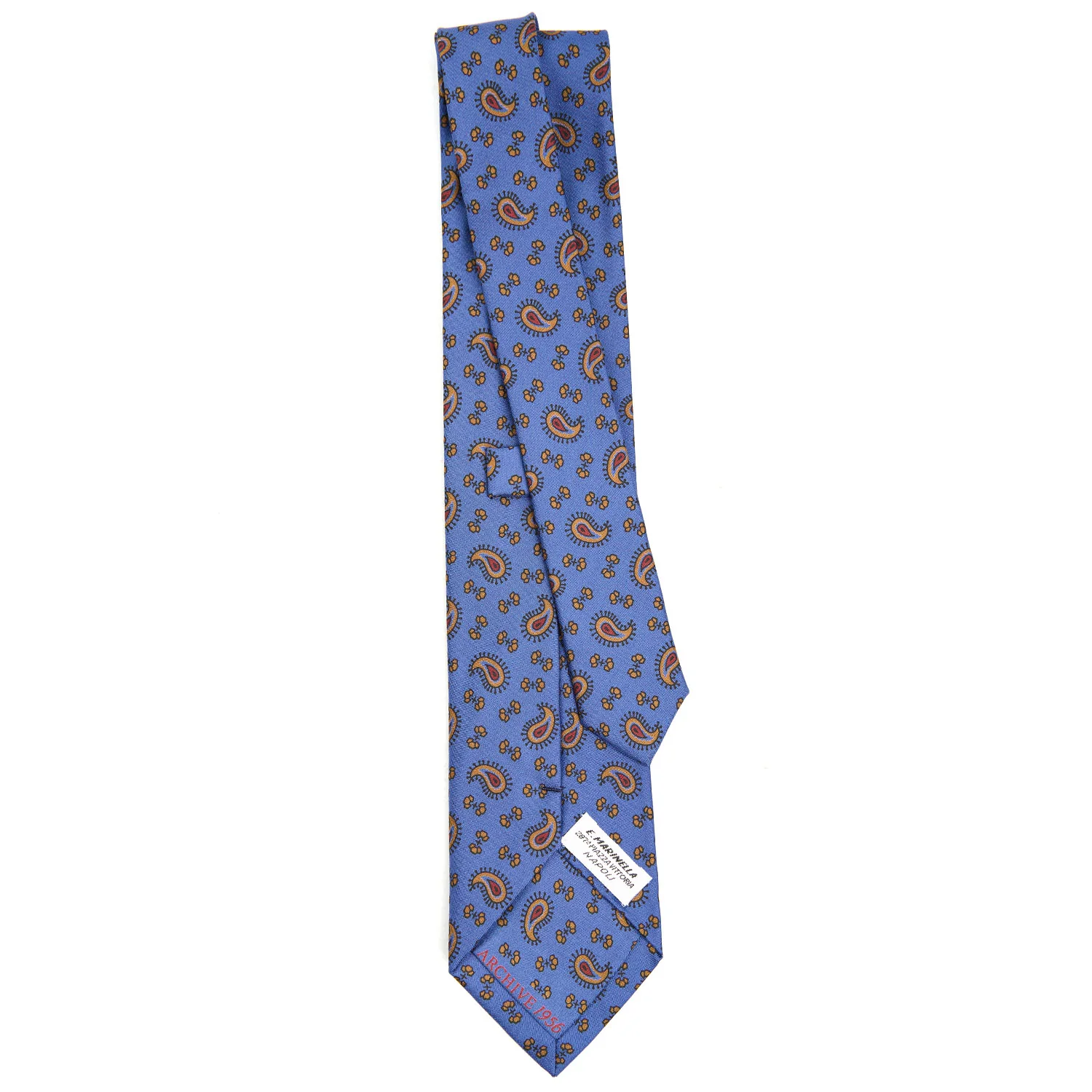 POWDER BLUE  SILK TIE - Image 3